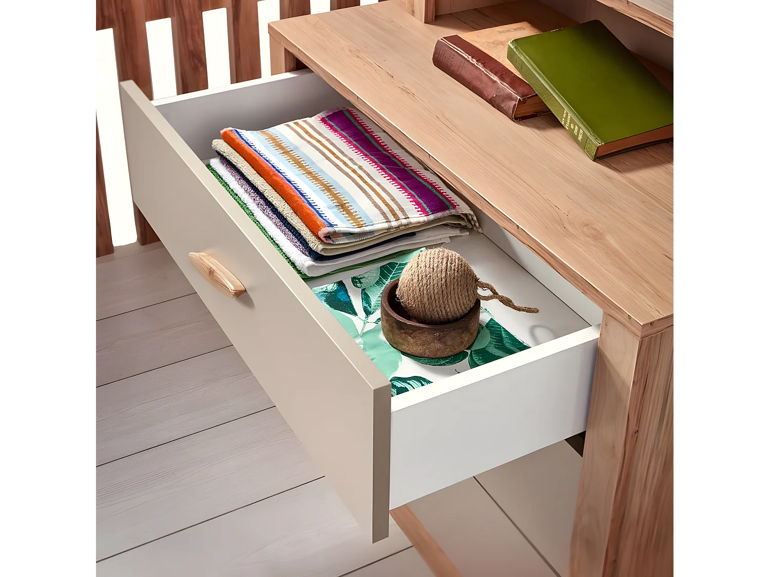 Kommode grau 155,3x84,4x41,3cm