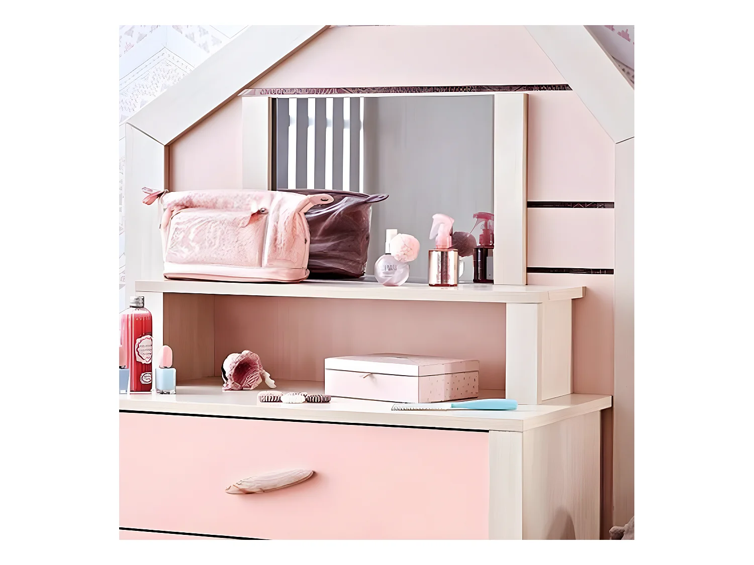 Kommode rosa 155,3x84,4x41,3cm