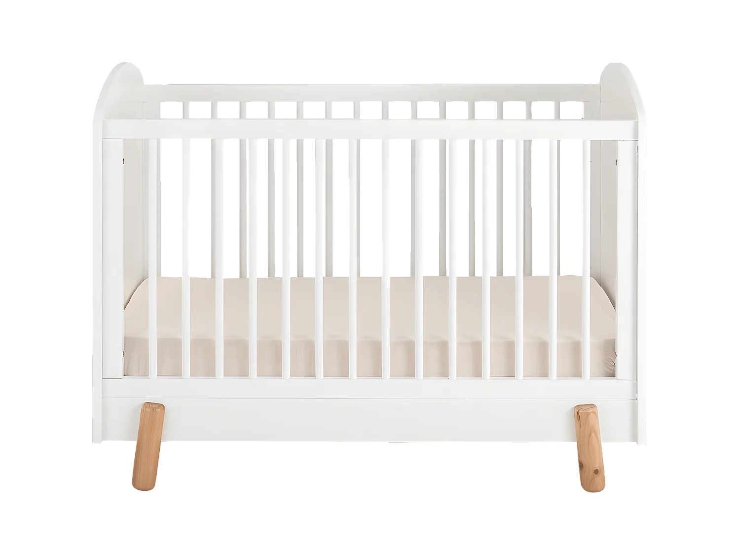 Cuna madera blanco 60x120cm