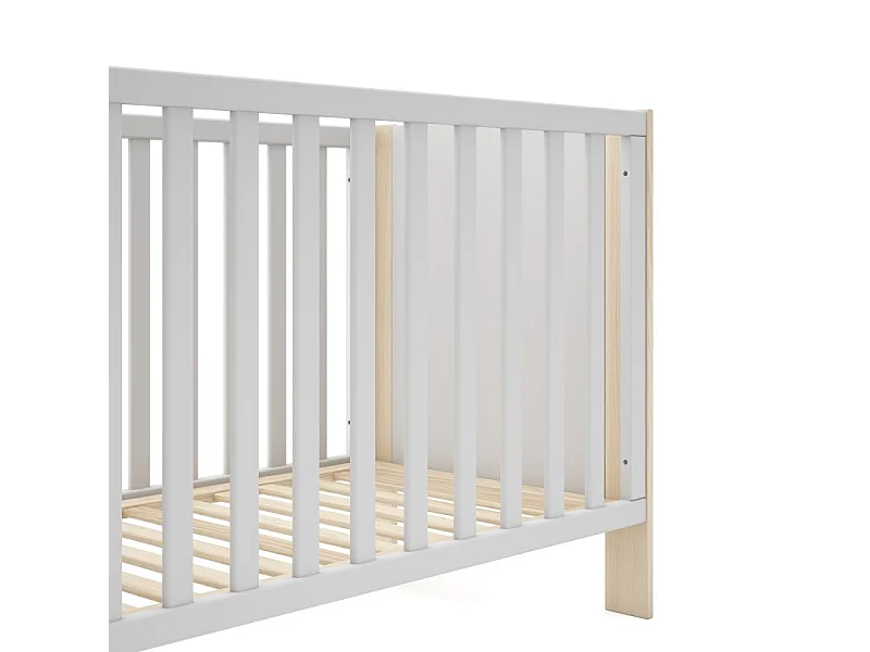 Berceau en MDF blanc 60x120cm