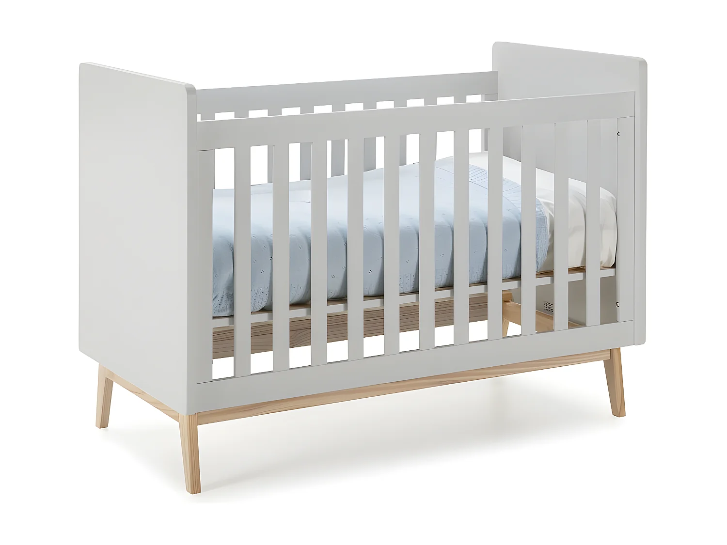 Weiße Wiege 125x95 cm