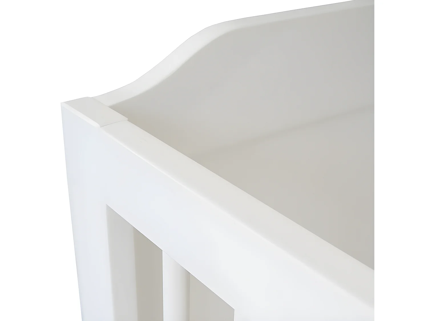 Maxicuna madera blanco 70x140cm