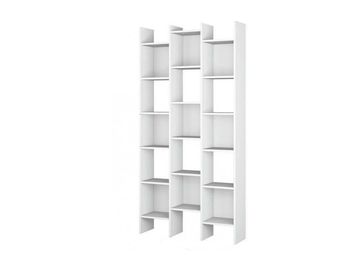 Etagère en aggloméré blanc 192x96x25cm