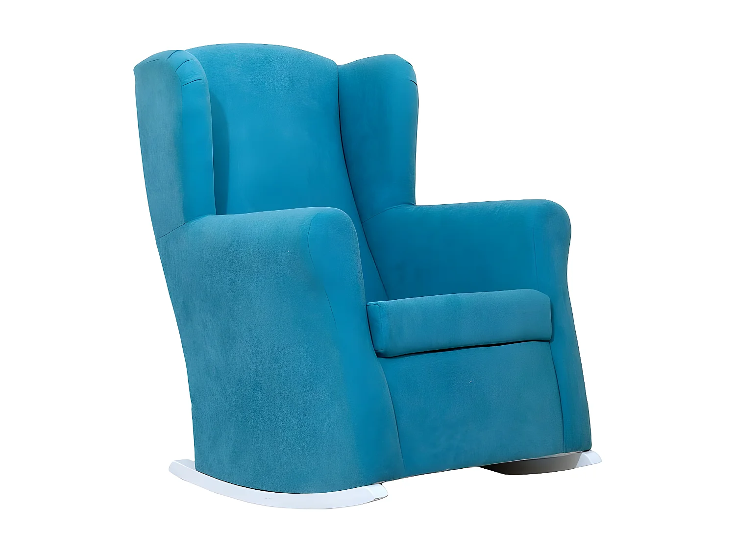 Mecedora para niños poliéster azul 104x69x75cm