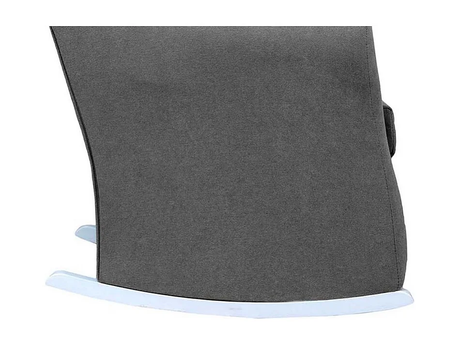 Mecedora para niños poliéster gris oscuro 104x69x75cm