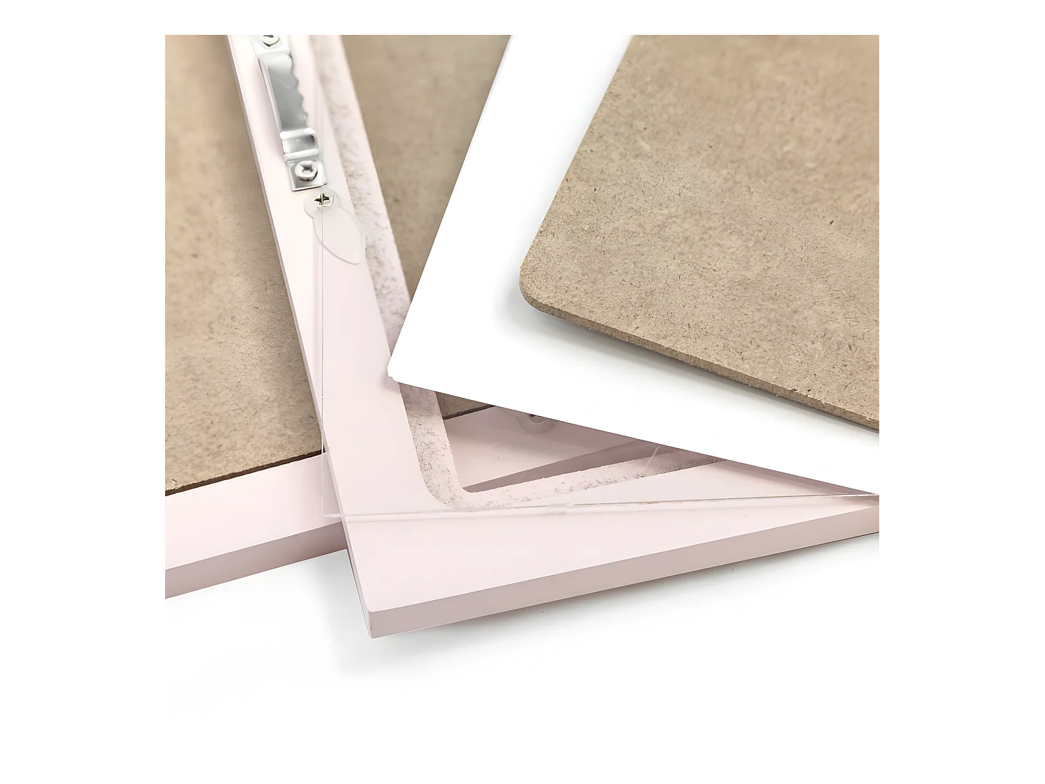 Bilder 4 er Set rosa 22x16cm/38x40cm