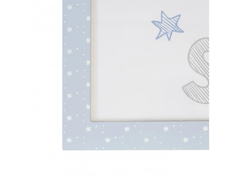 Set di 3 Cornici MDF blu 22x16cm/38x40cm