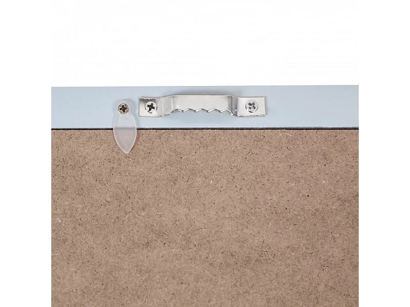 Set di 3 Cornici MDF blu 22x16cm/38x40cm