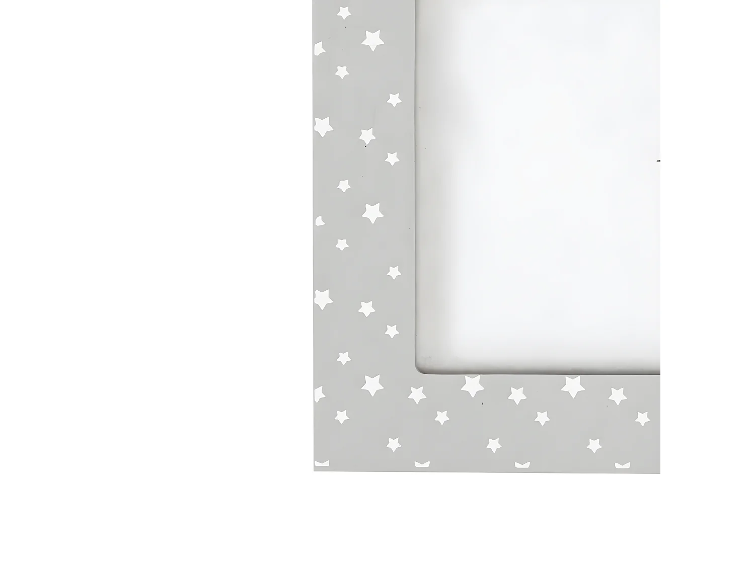 Tableau en MDF gris 38x40cm