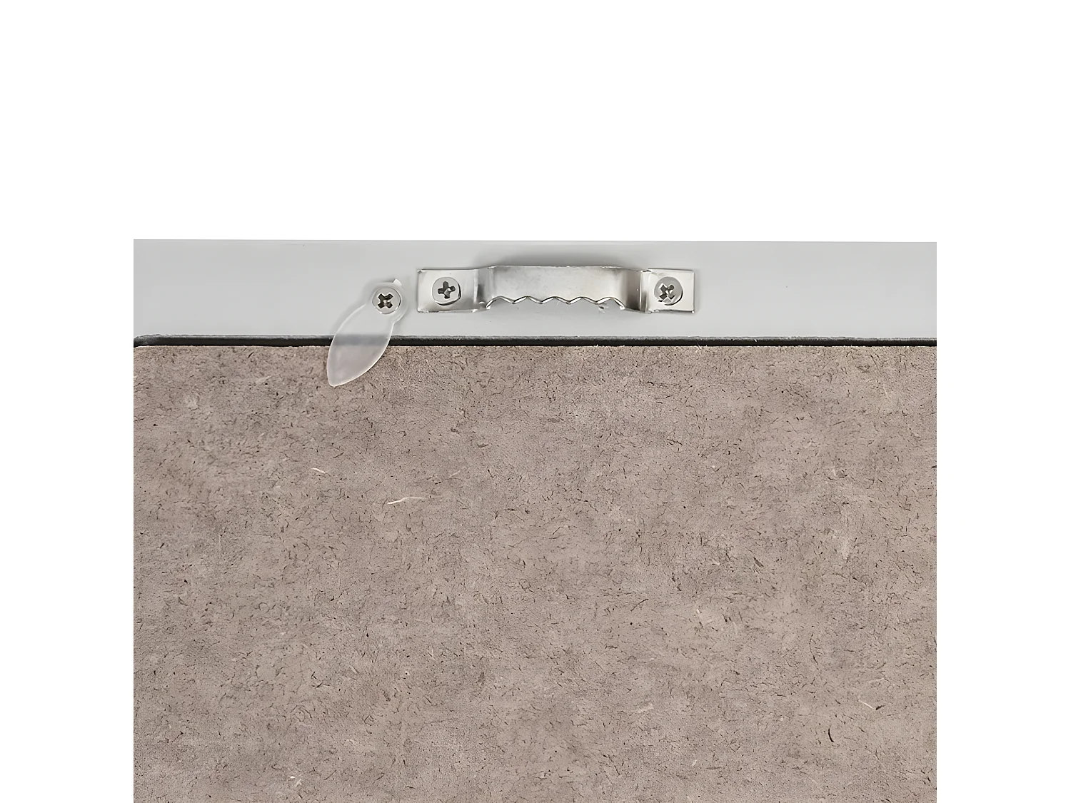 Tableau en MDF gris 38x40cm