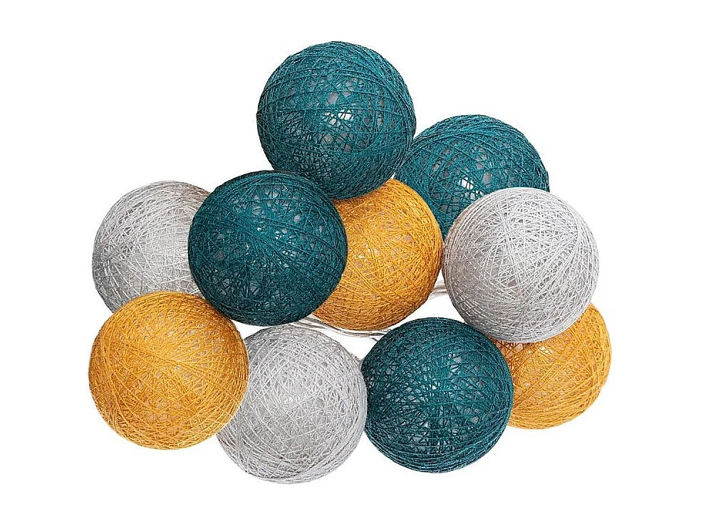 Girlande led gelb 165x6cm