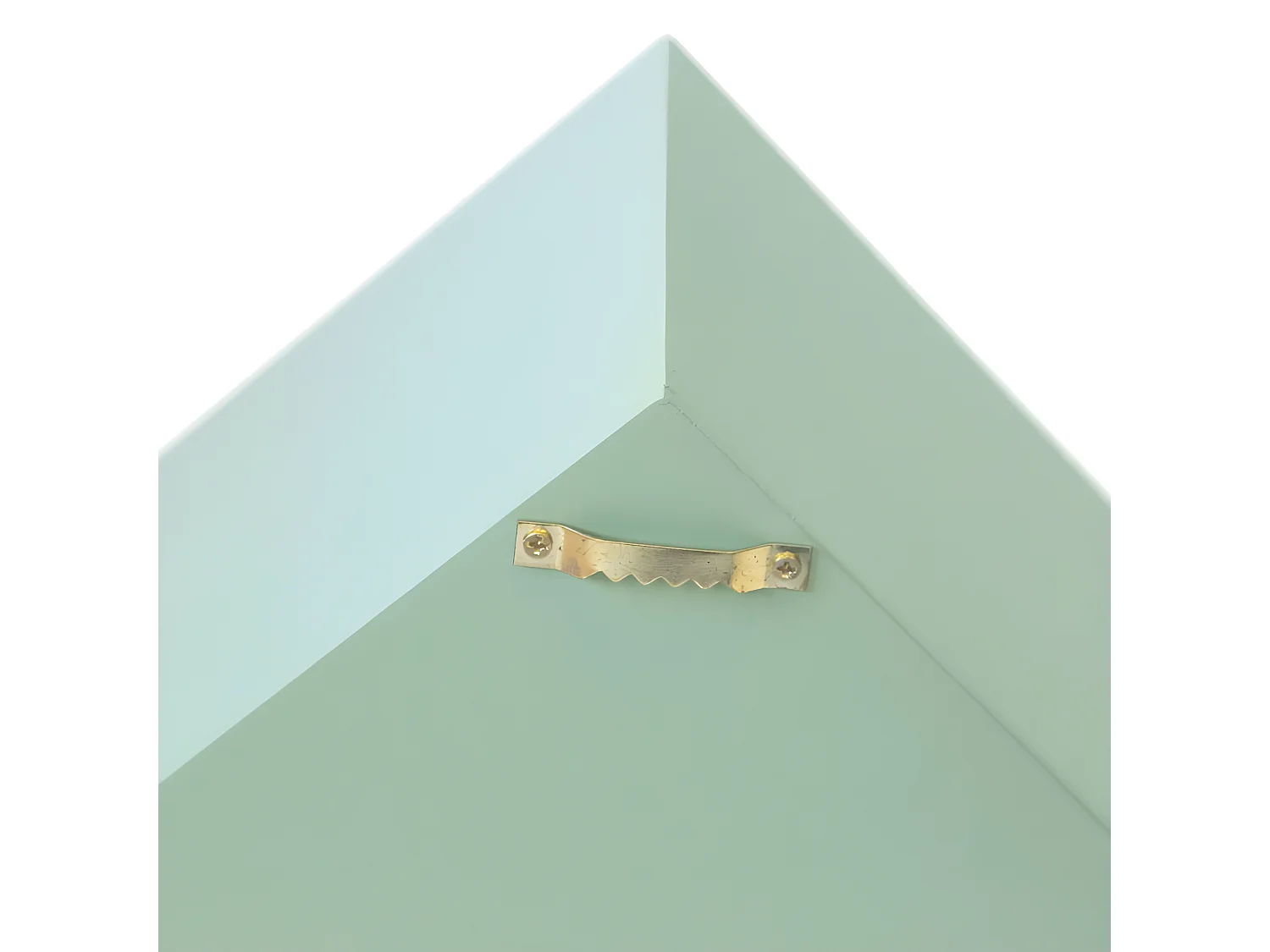 Estantes casita Set 3 MDF verde, amarillo y negro 37,5x29x12cm