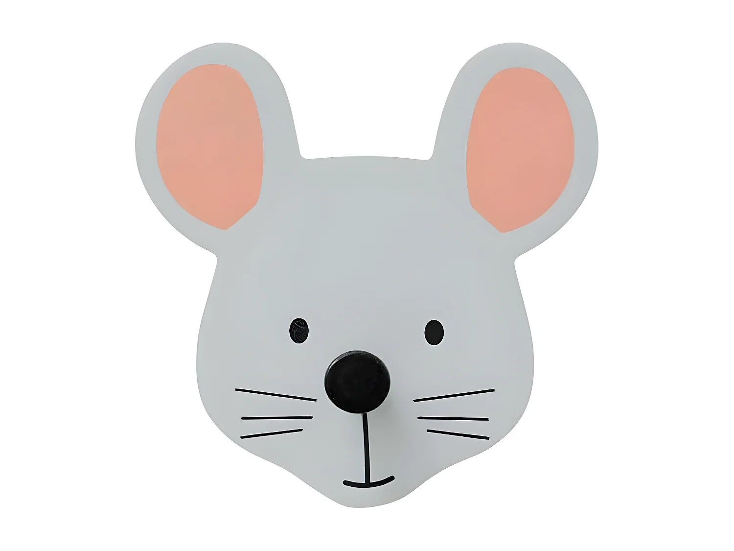 Porte-manteau MDF multicolore 10,5x10,5x10,5x3,7cm