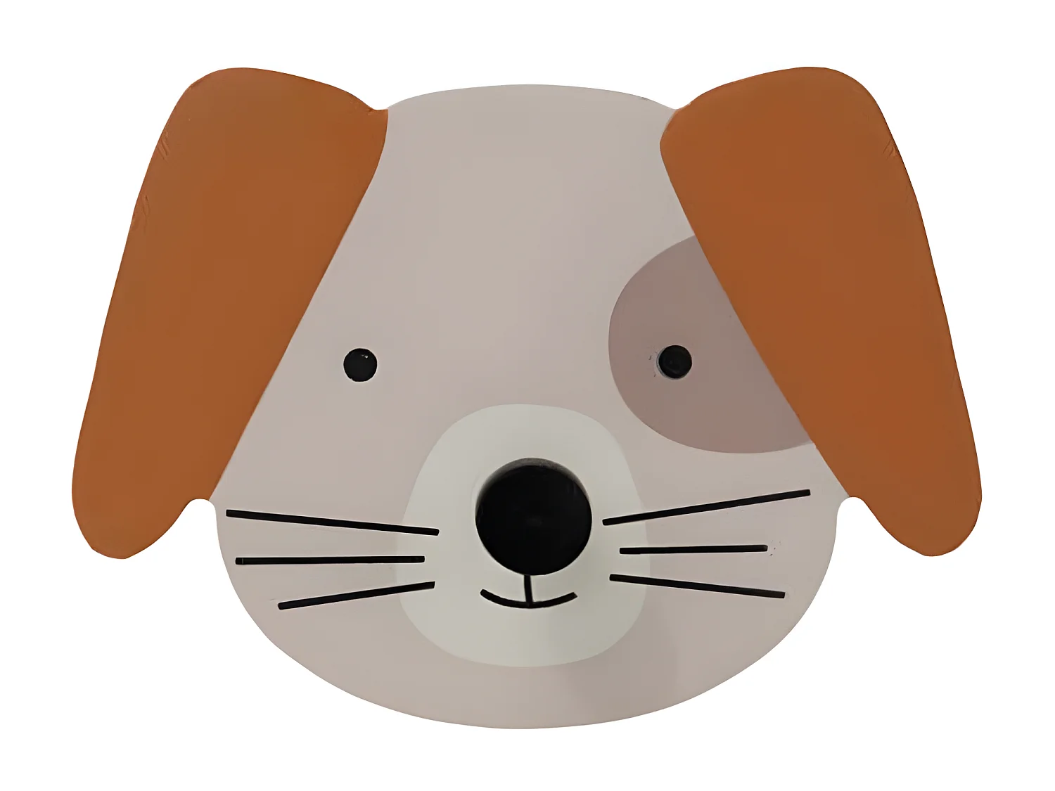 Porte-manteau MDF multicolore 10,5x10,5x10,5x3,7cm