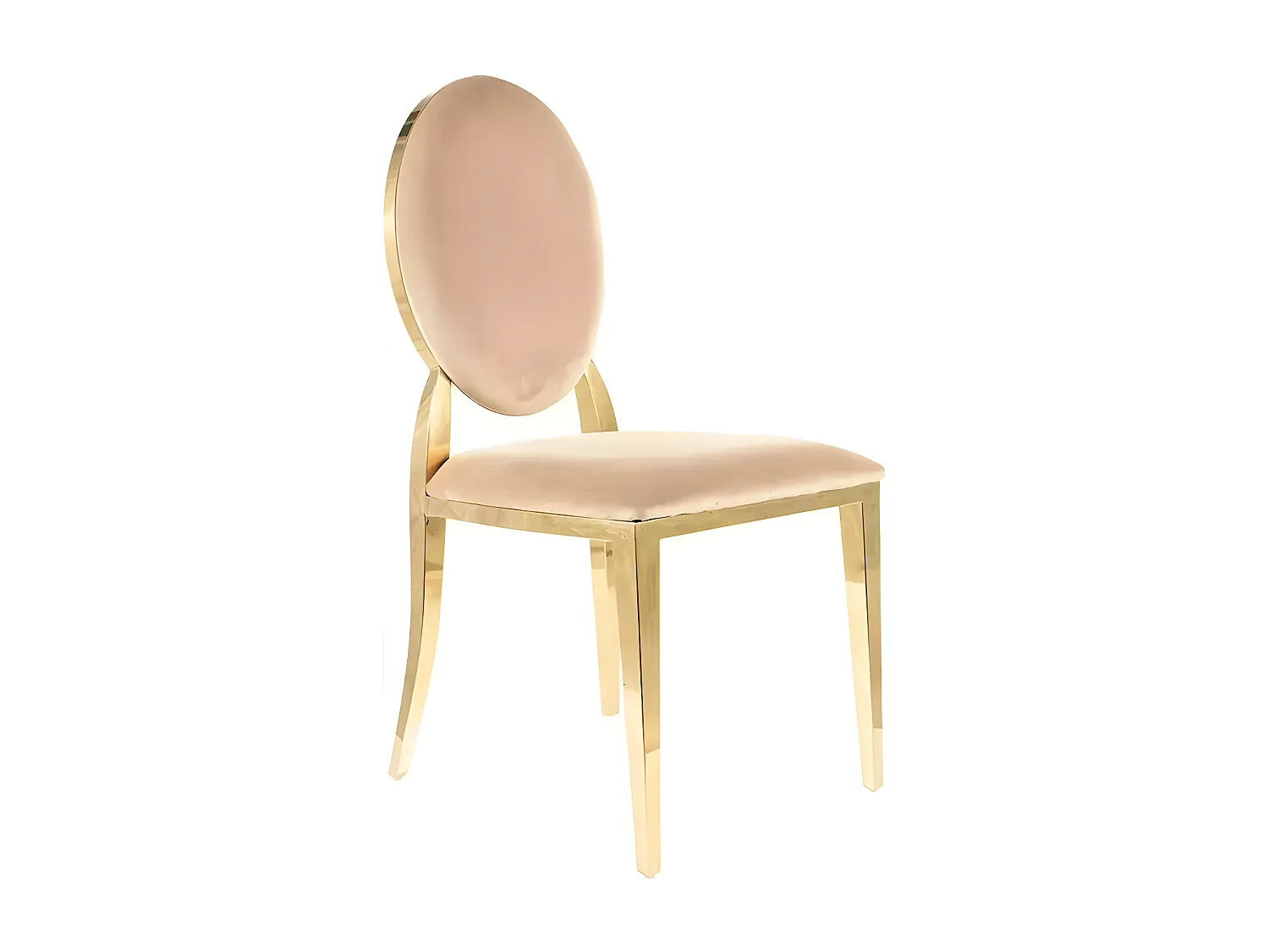 Sedia King Lux/Tessuto/Beige