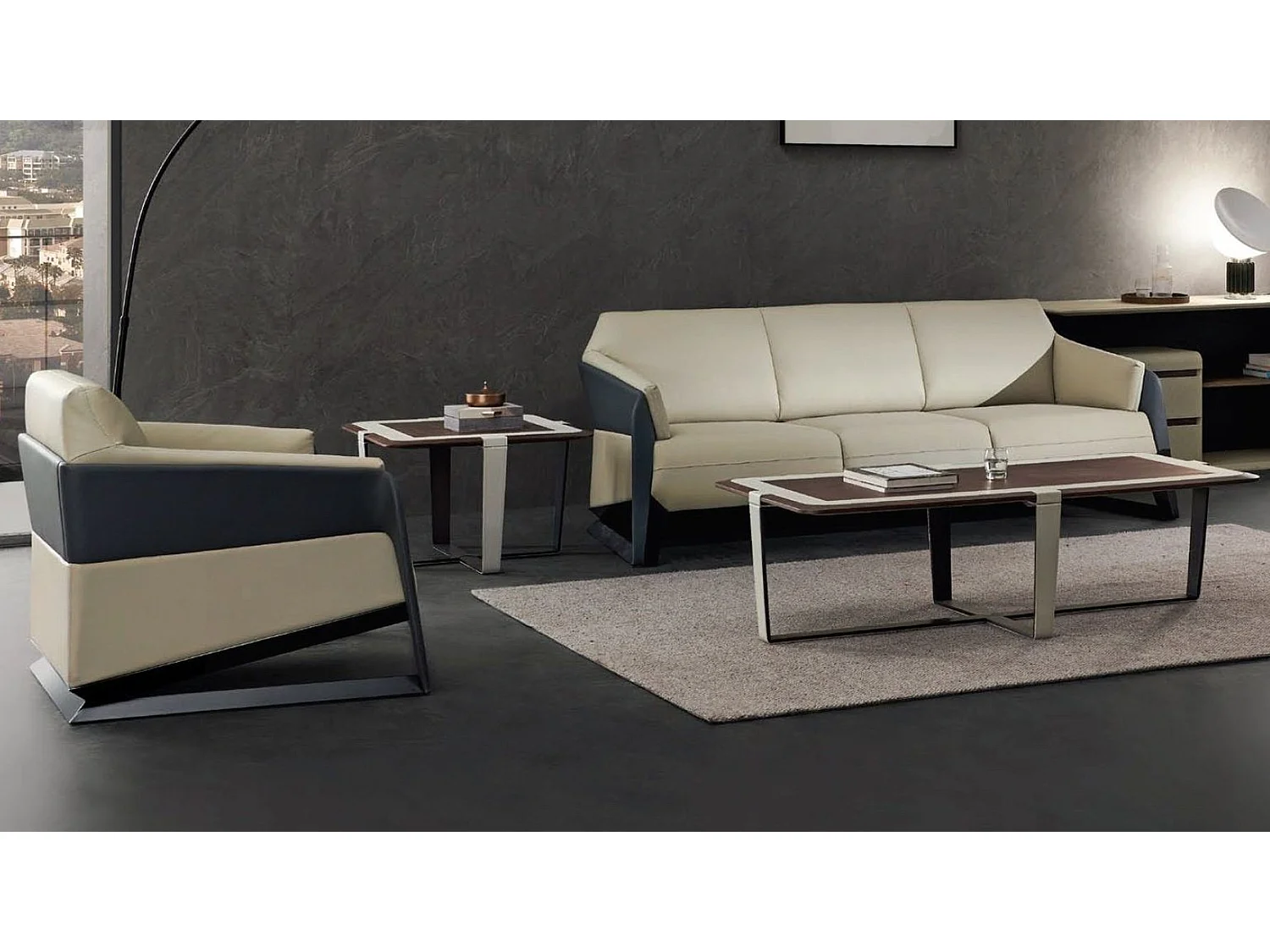 Design Sofagarnitur 3+1 Set Polster Couche Neu