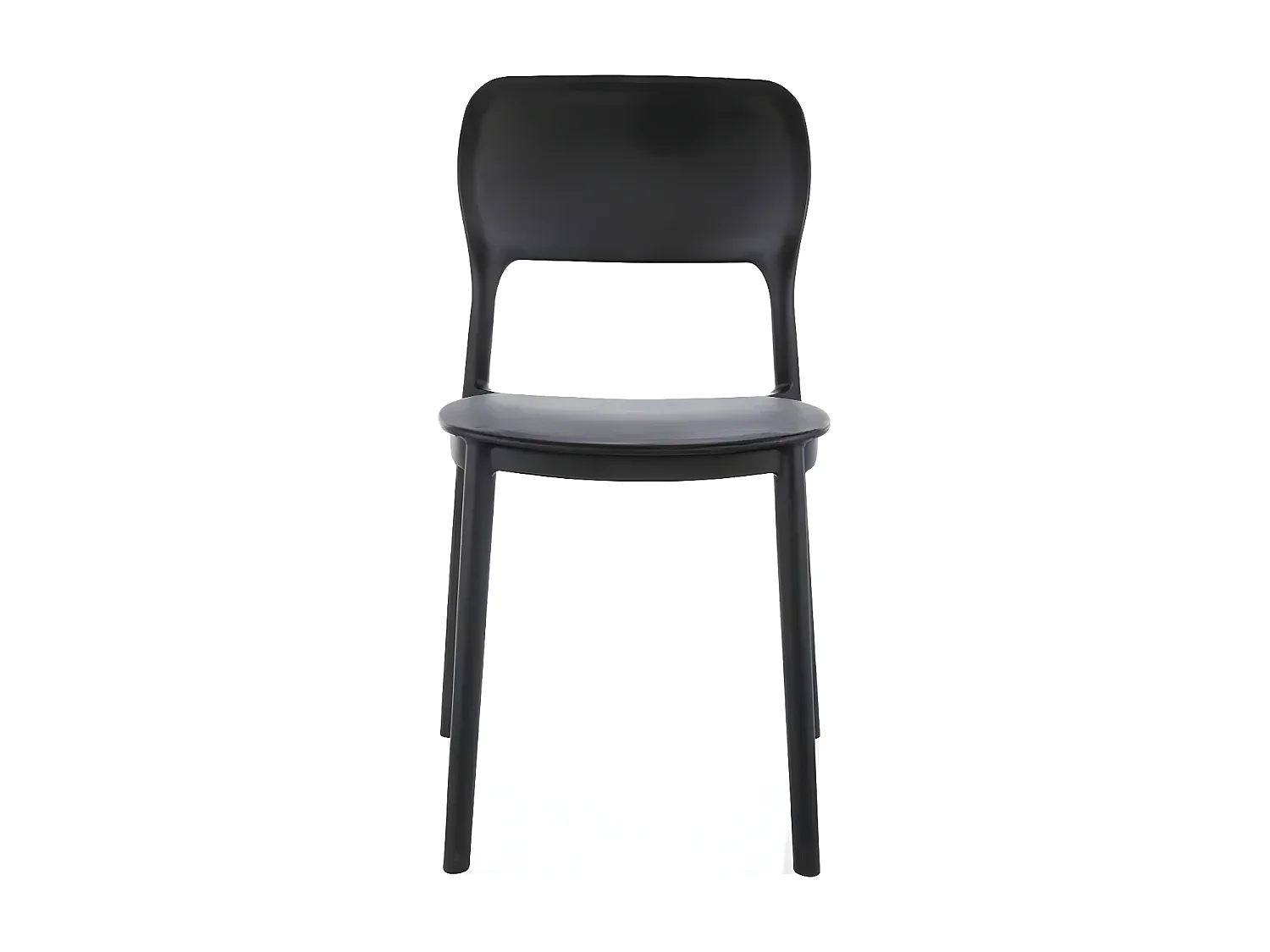 Chaise Timo/Polypropylène/Noir