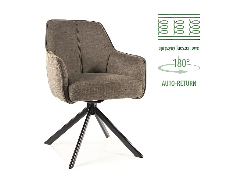 Sedia Notti/Tessuto/Verde