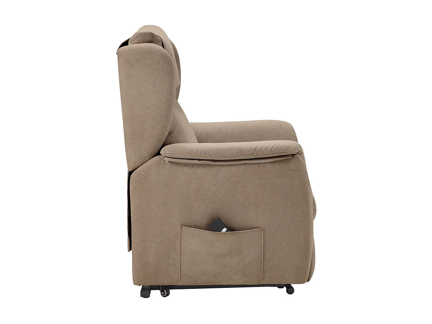 ORENSE - Fauteuil Relax Electrique Releveur Tissu Marron