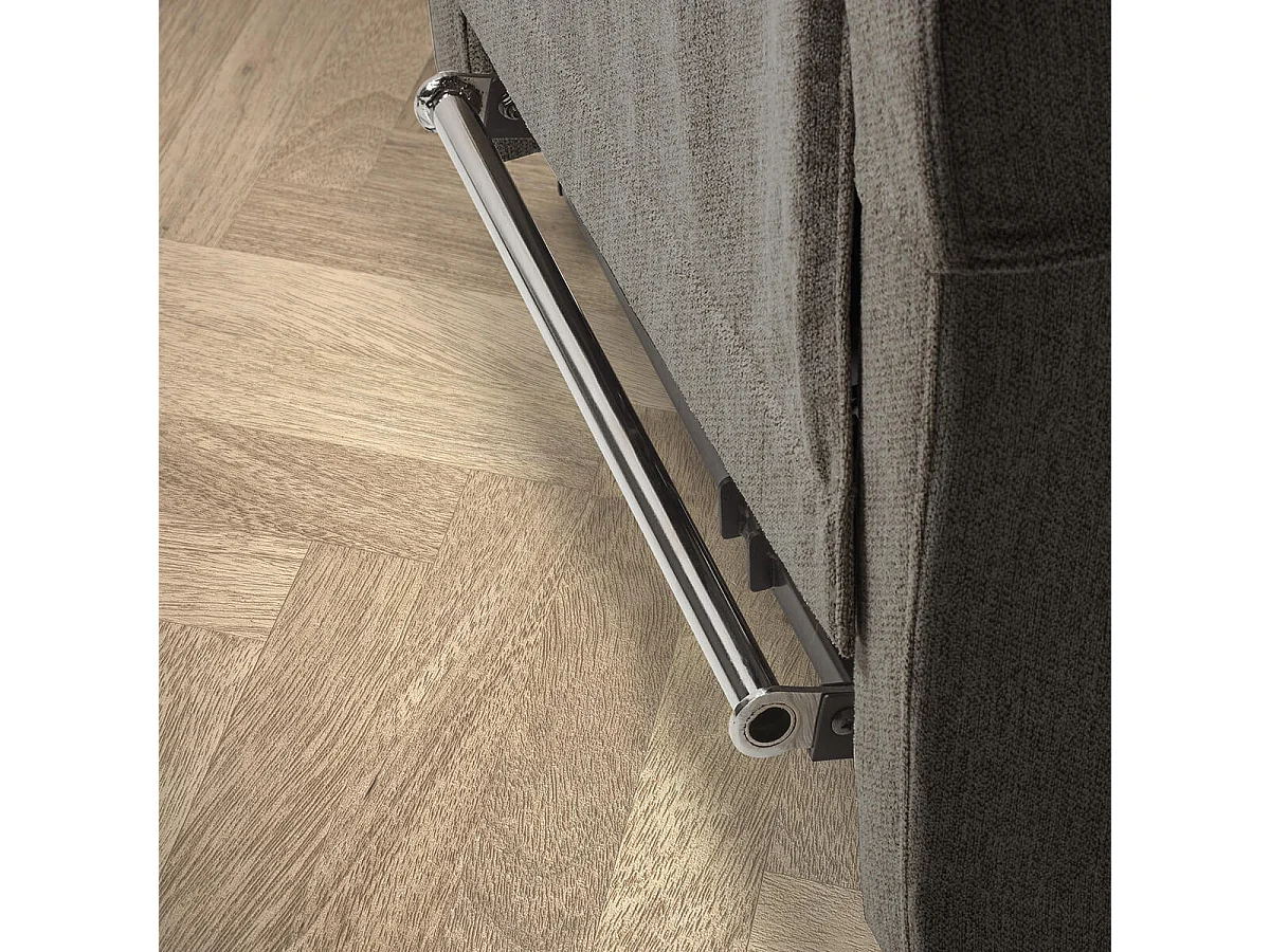 SEVILLE - Fauteuil Relax Releveur Electrique Gris avec Roulettes