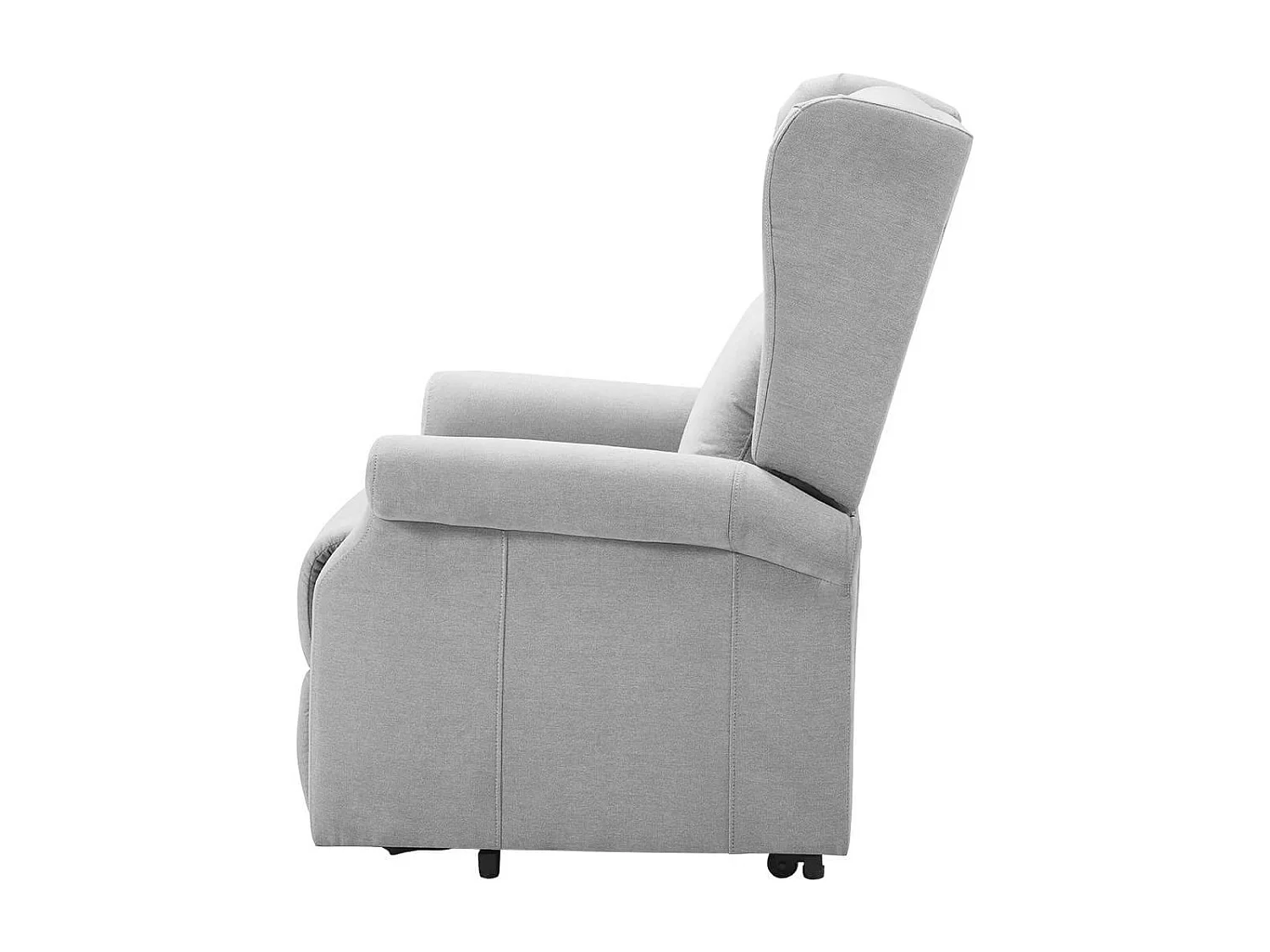 ANDORA - Fauteuil Relax Releveur Electrique Tissu Gris Clair