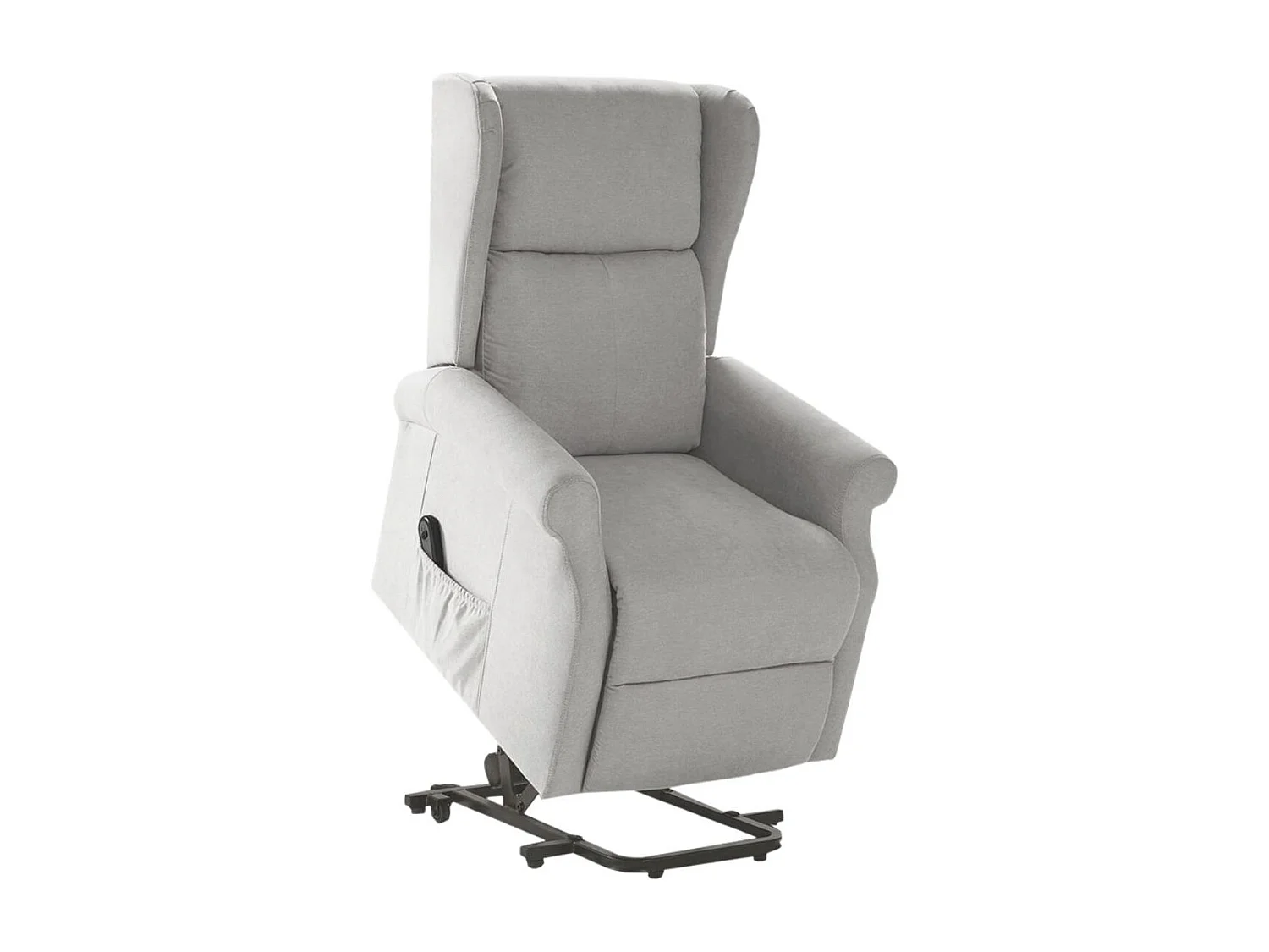 ANDORA - Fauteuil Relax Releveur Electrique Tissu Gris Clair