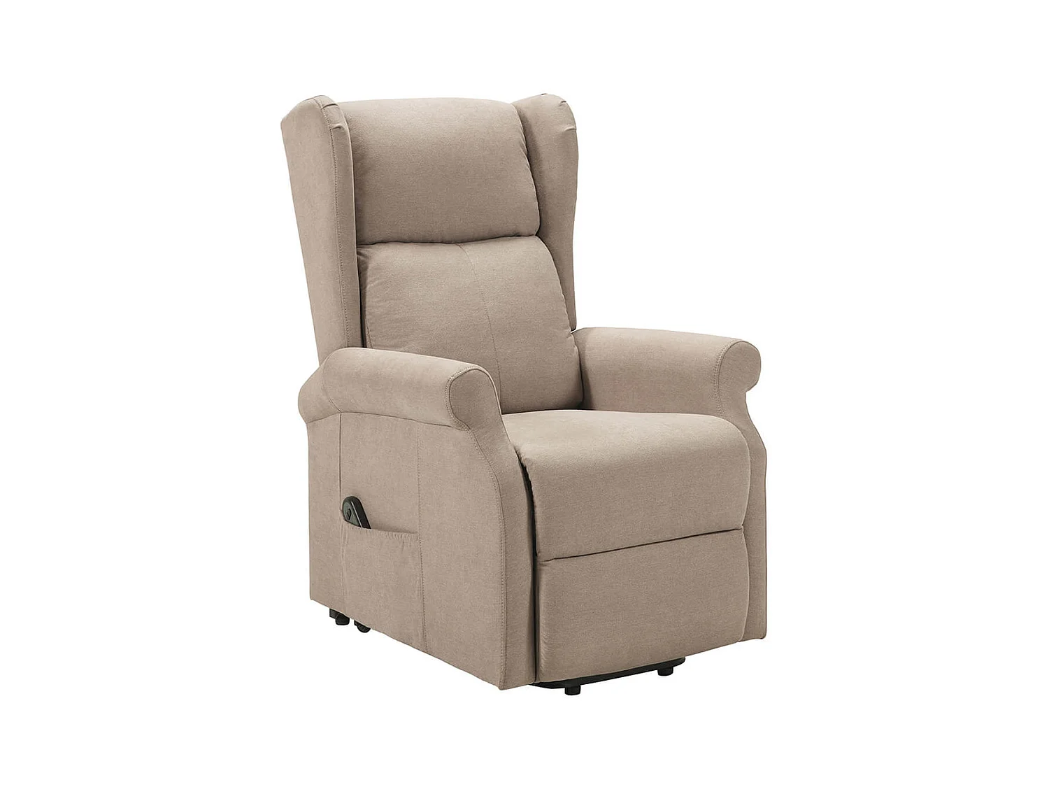 ANDORA - Fauteuil Relax Releveur Electrique Tissu Beige