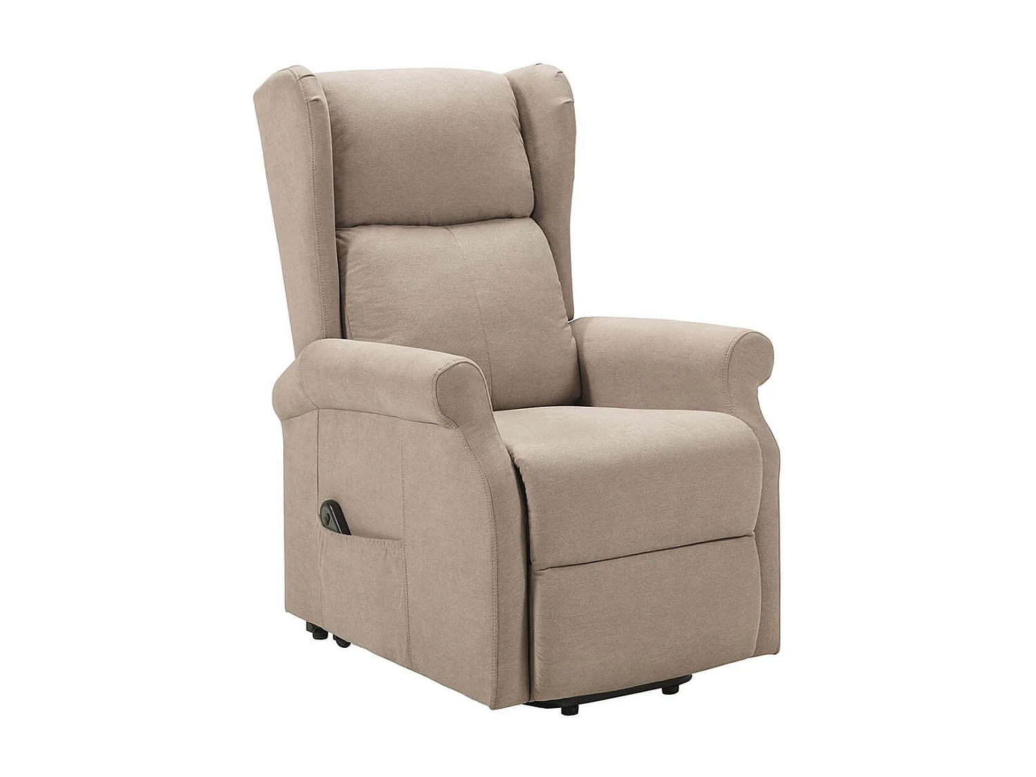 ANDORA - Fauteuil Relax Releveur Electrique Tissu Beige