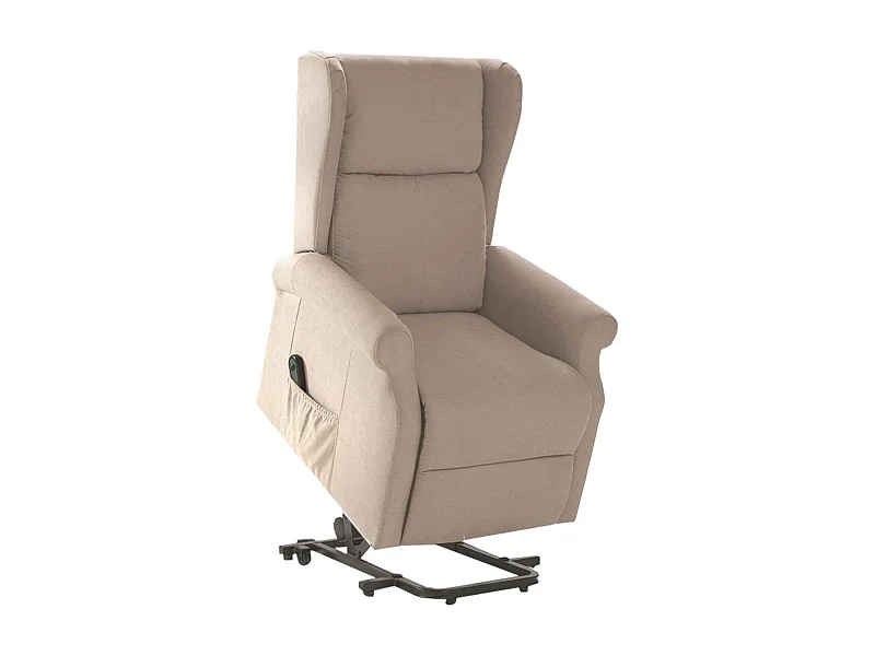ANDORA - Fauteuil Relax Releveur Electrique Tissu Beige