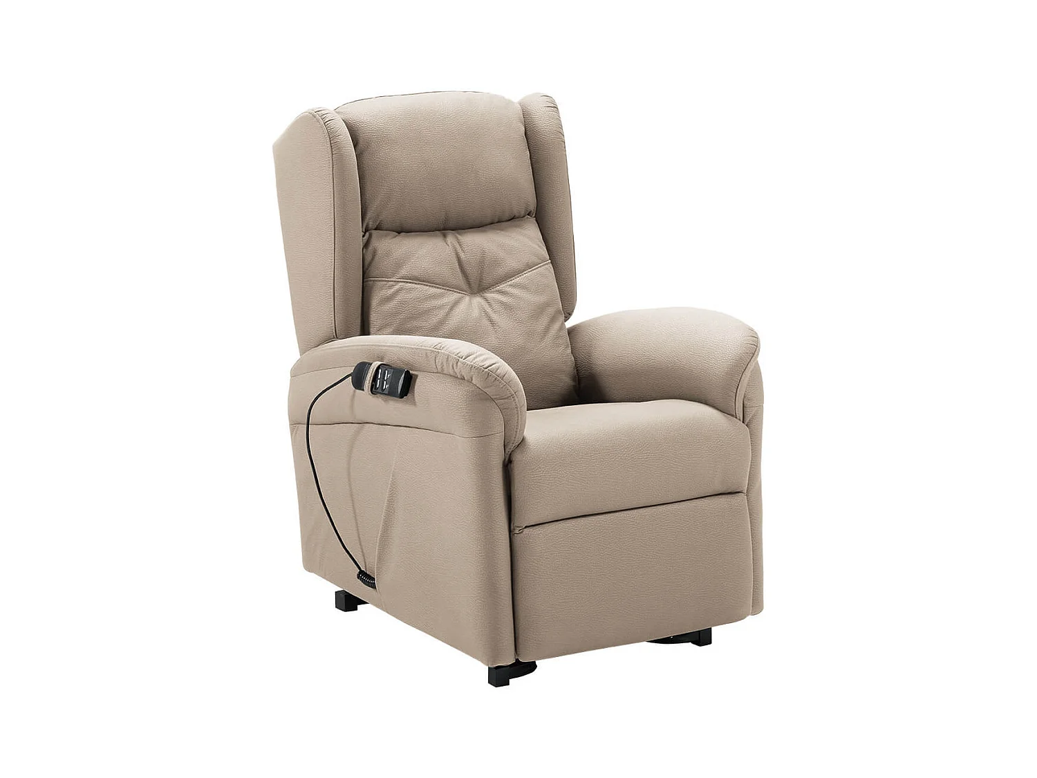 DONOSTIA - Fauteuil Relax Releveur Electrique Beige Tissu Waterproof