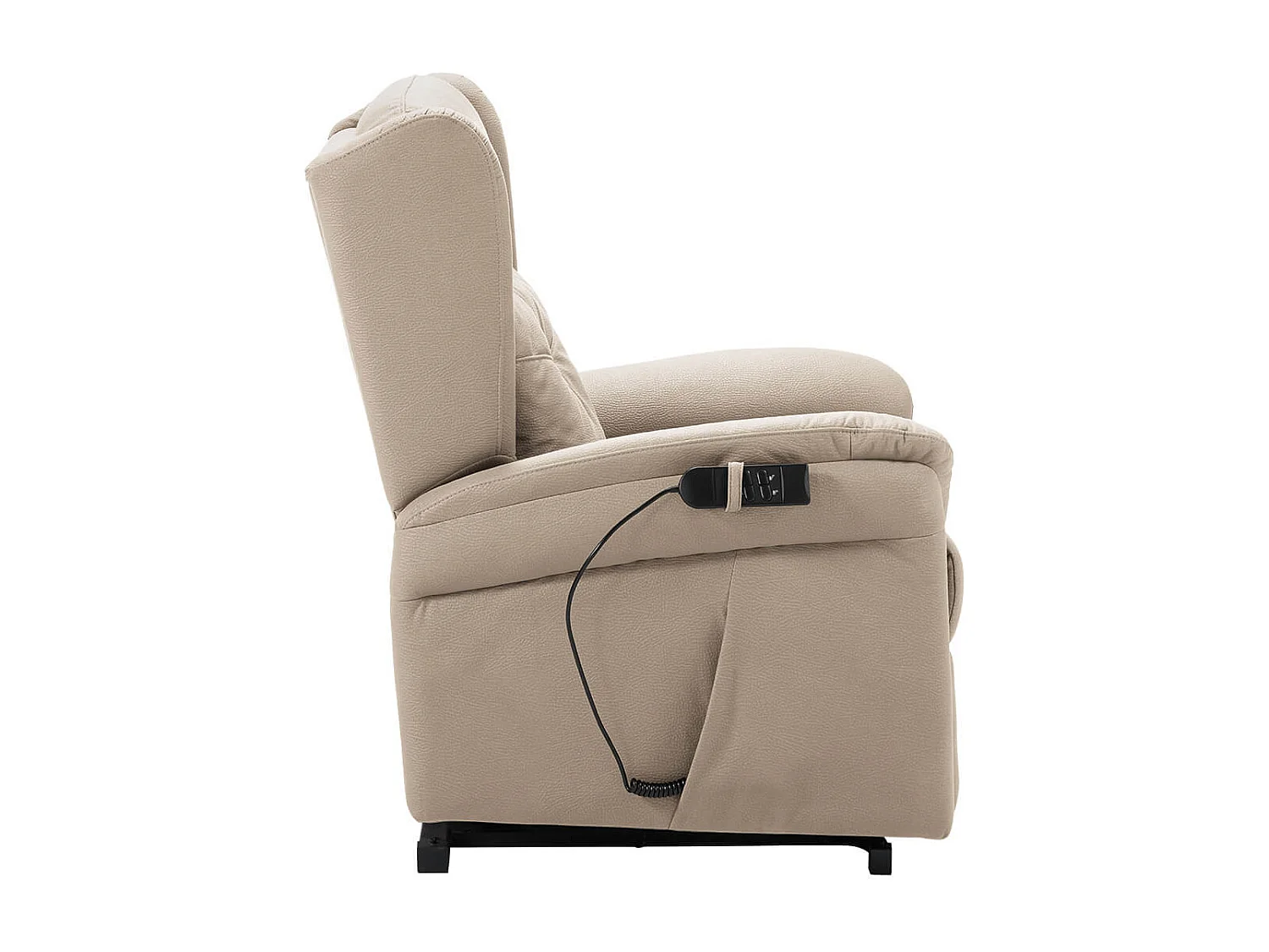 DONOSTIA - Fauteuil Relax Releveur Electrique Beige Tissu Waterproof