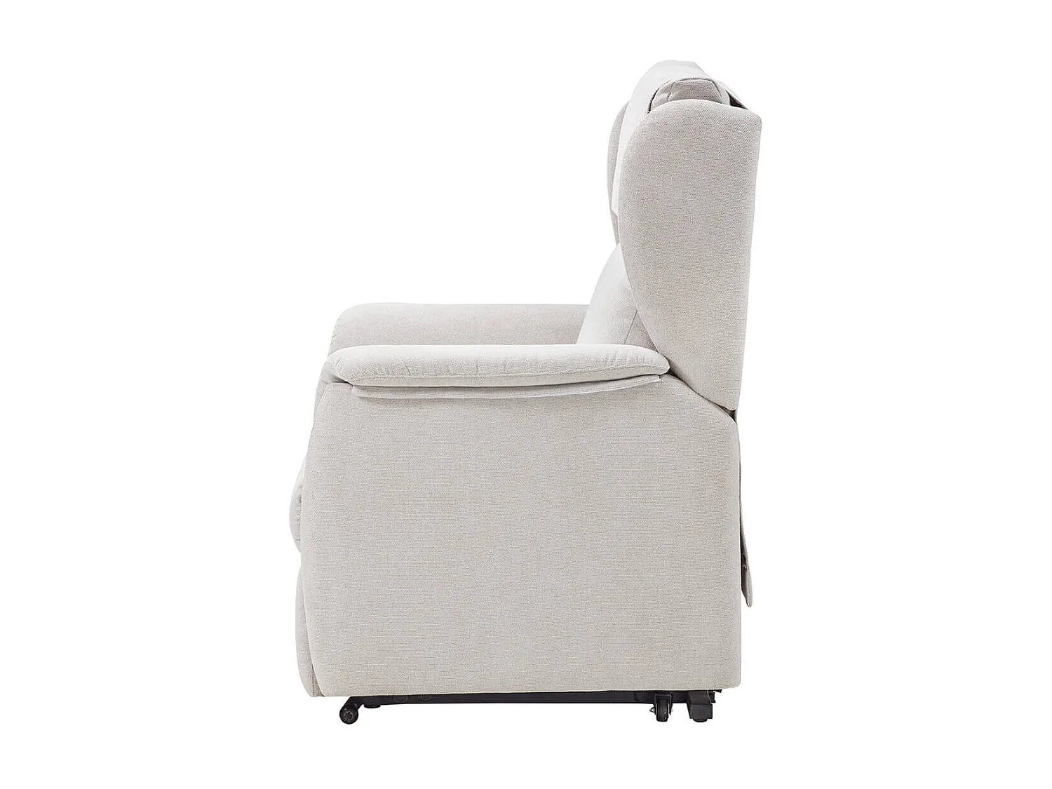 ORENSE - Fauteuil Relax Electrique Releveur Tissu Gris Clair