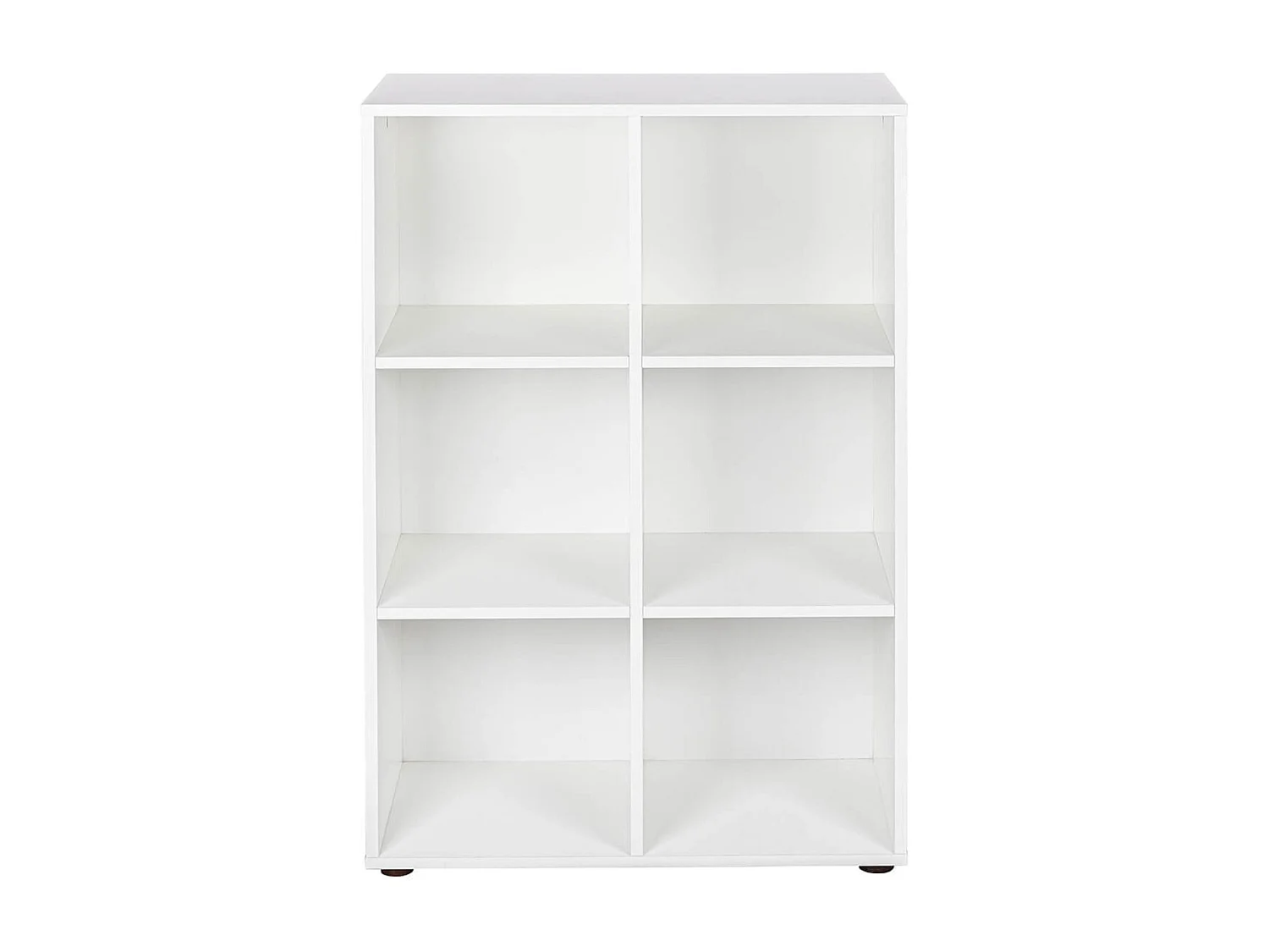 TEO - Meuble de Rangement Etagère 6 Compartiments