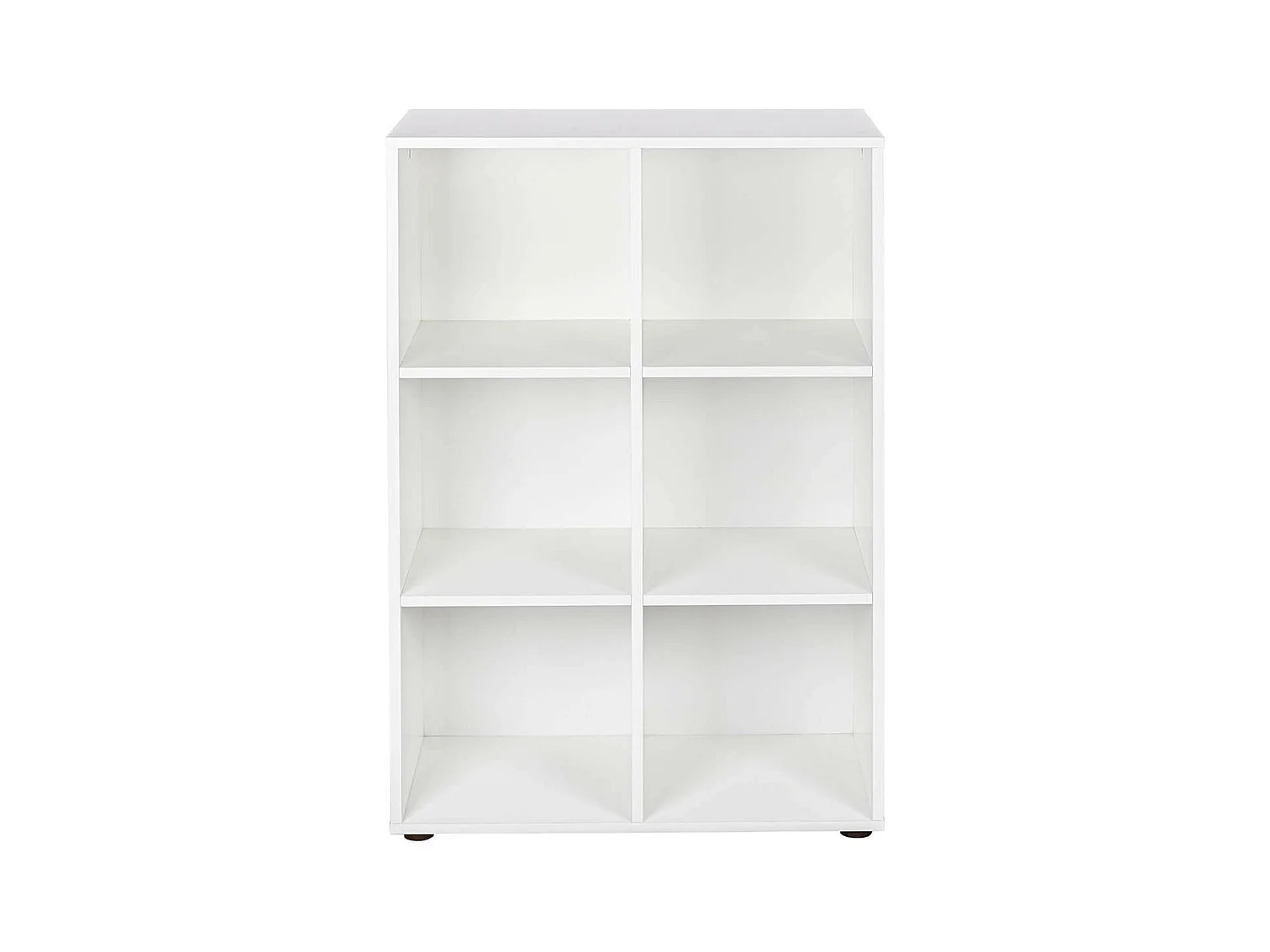 TEO - Meuble de Rangement Etagère 6 Compartiments