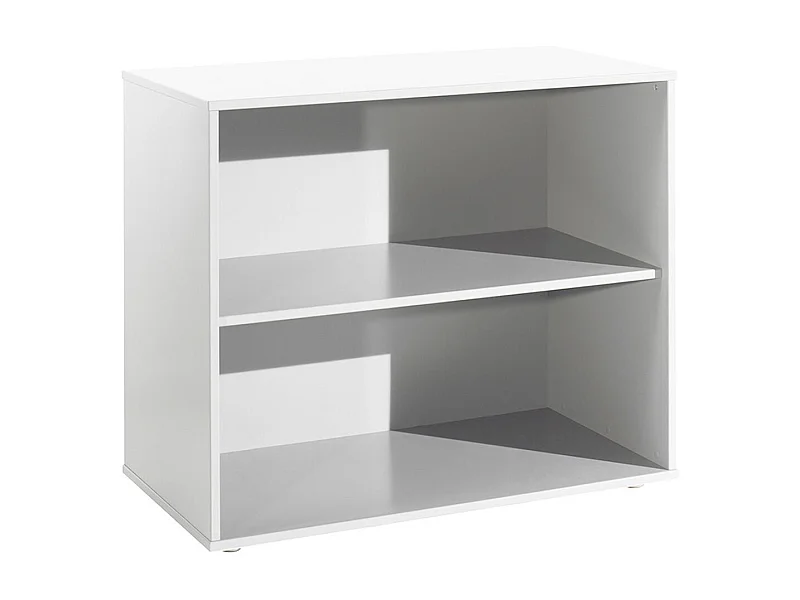 SLEEPY - Étagère Blanche Compatible Lits Mezzanine ou Mi-Haut