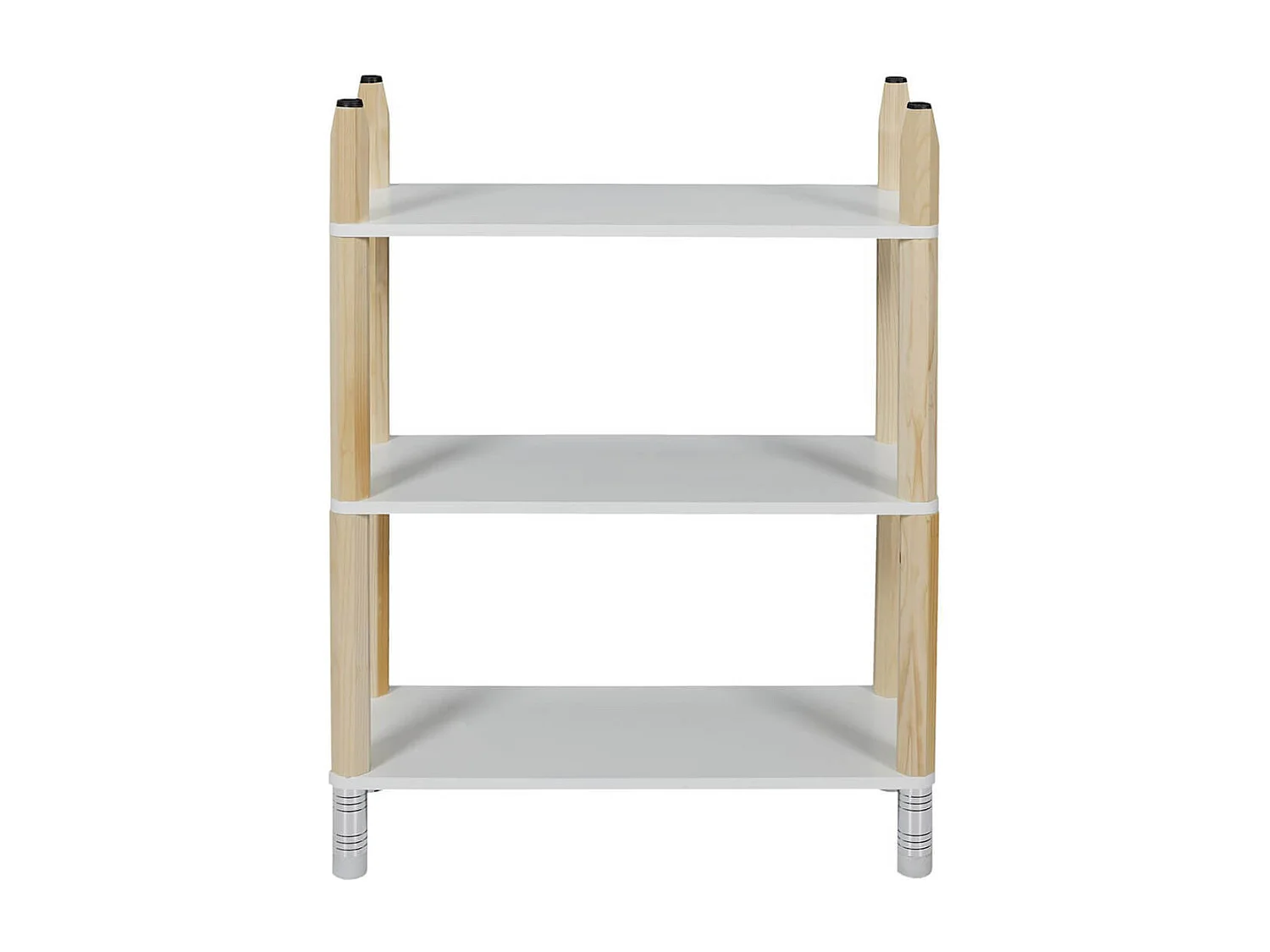 LAPIS - Etagère 3 Niveaux Blanche pour Enfant Base Crayons