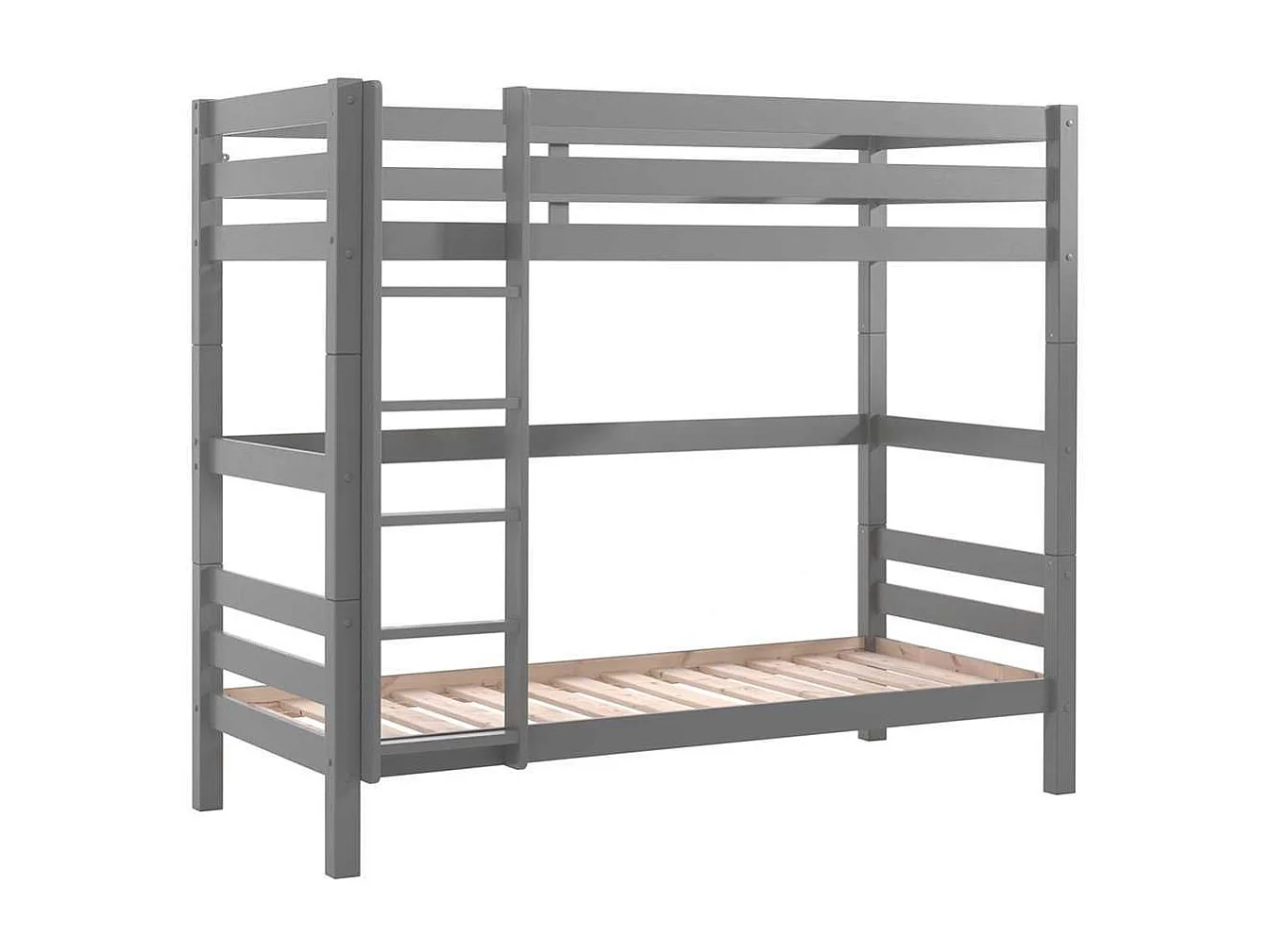 SLEEPY - Lit Superposé H180 Laqué Gris 90x200cm