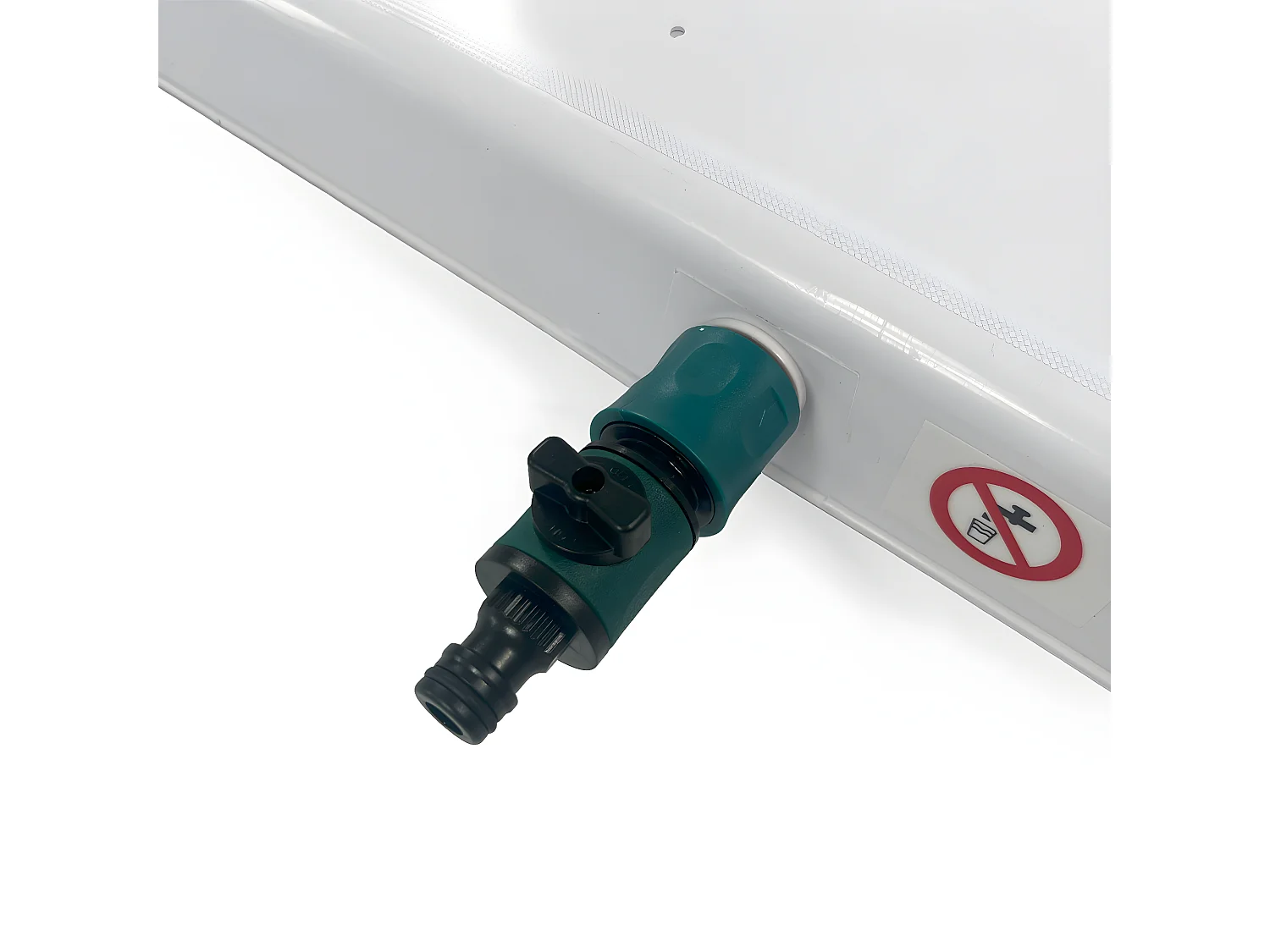 Waterclip - Douche inversée pour votre extérieur - Arret/marche automatique - Débit réglable