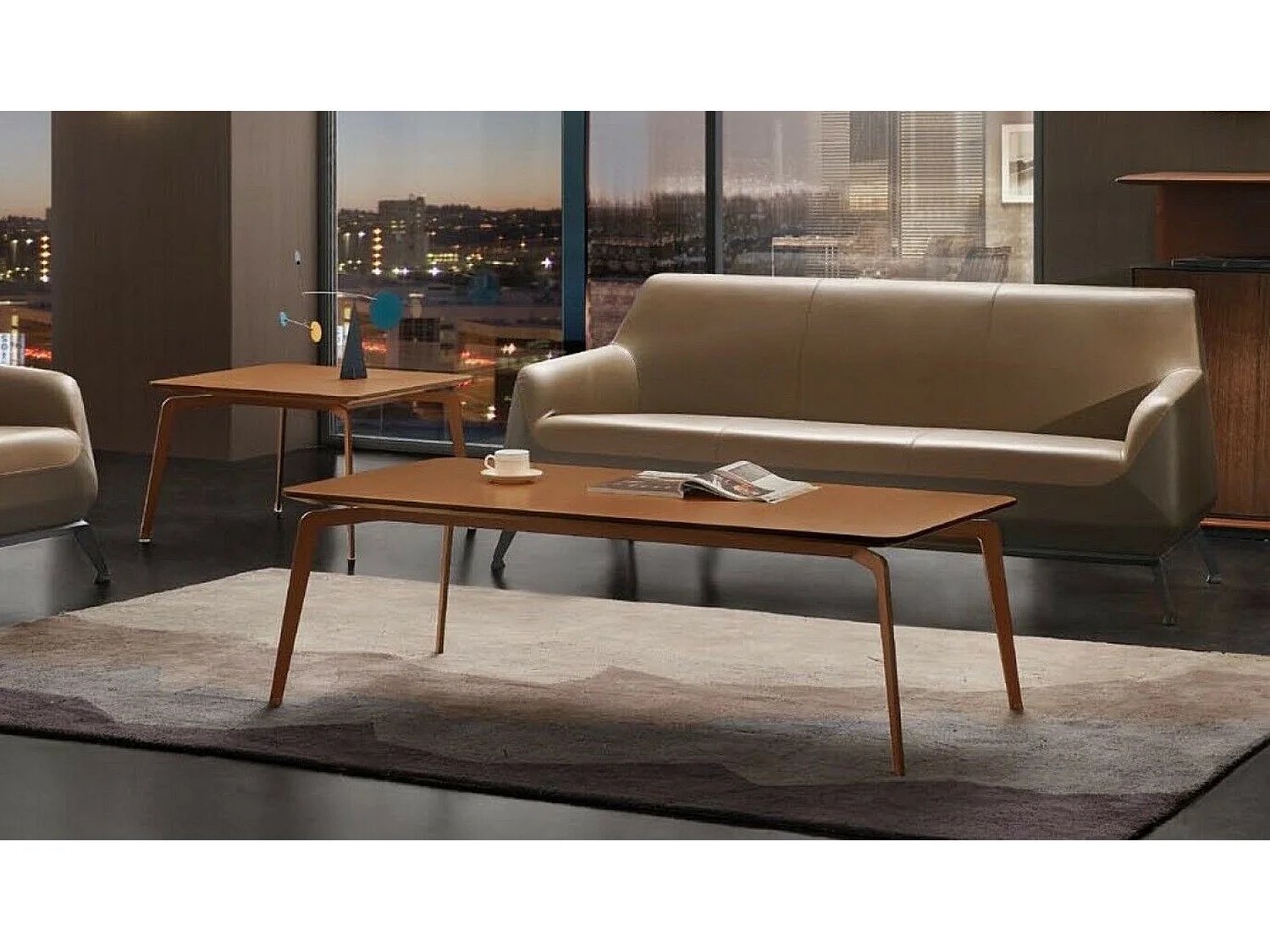 Sofa Stilvolle 3+1+1 Sofagarnitur Luxus Set Büroeinrichtung