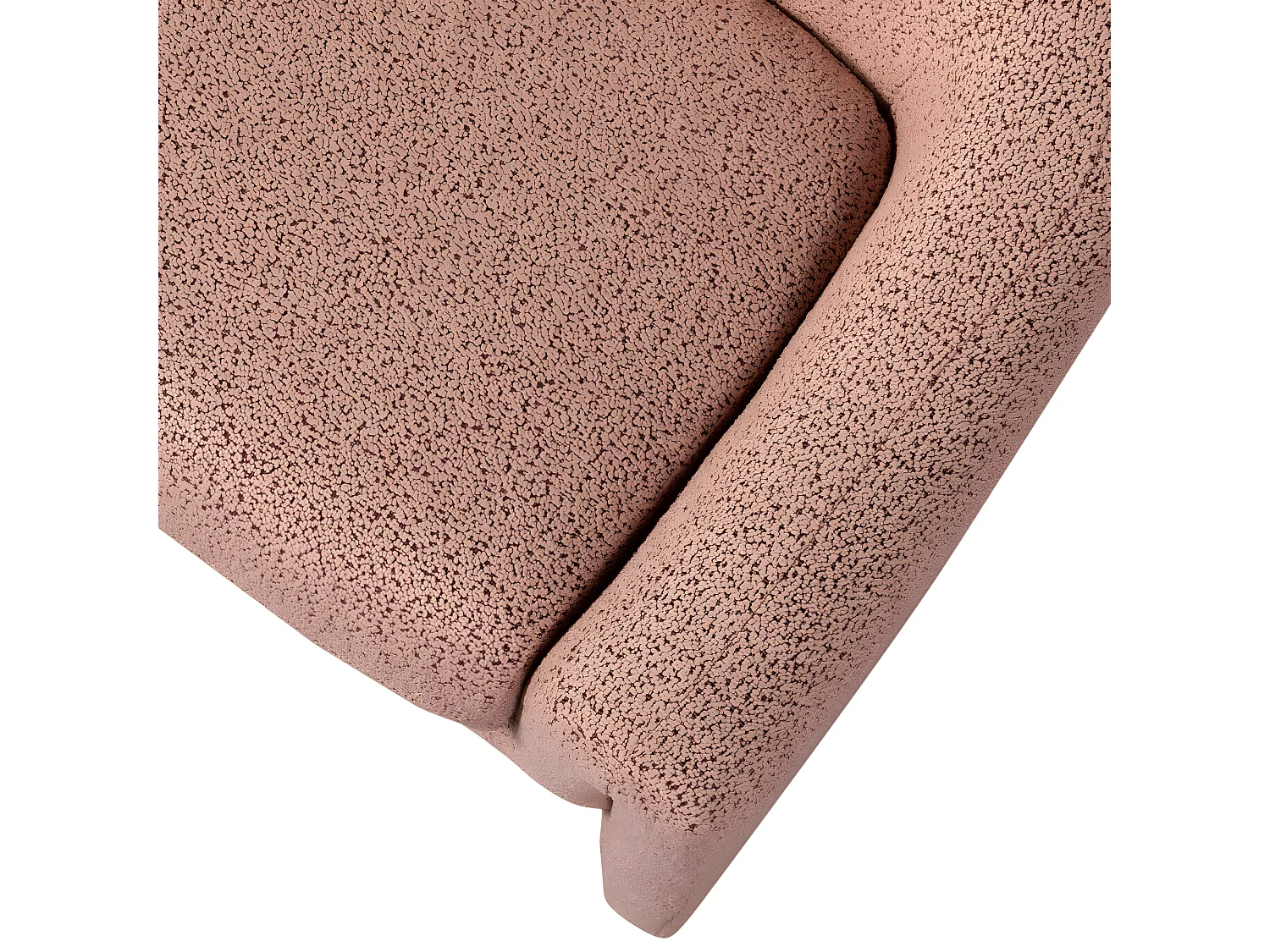 Zone - Banc en tissu L160cm - Rose