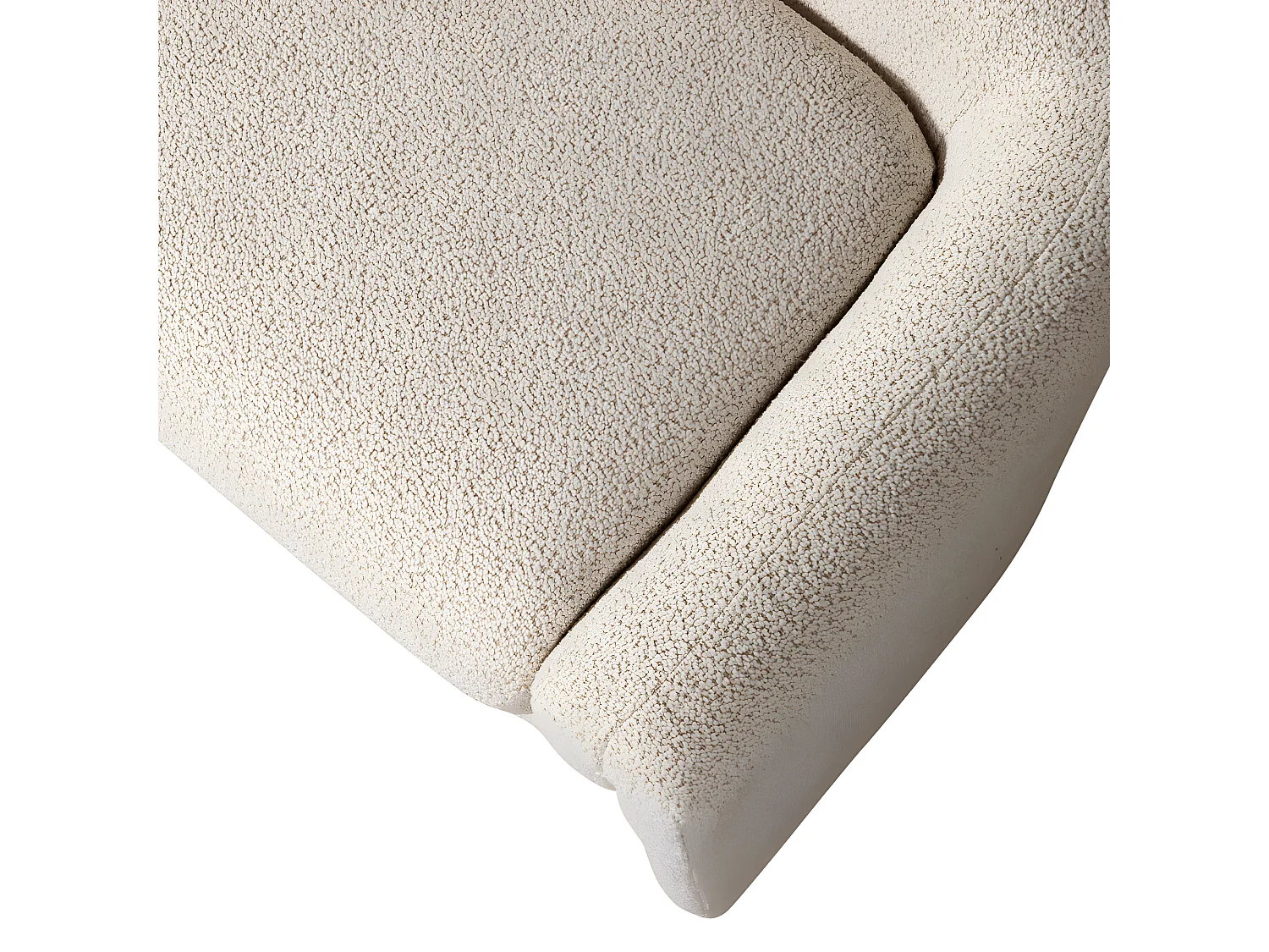 Zone - Banc en tissu L160cm - Beige