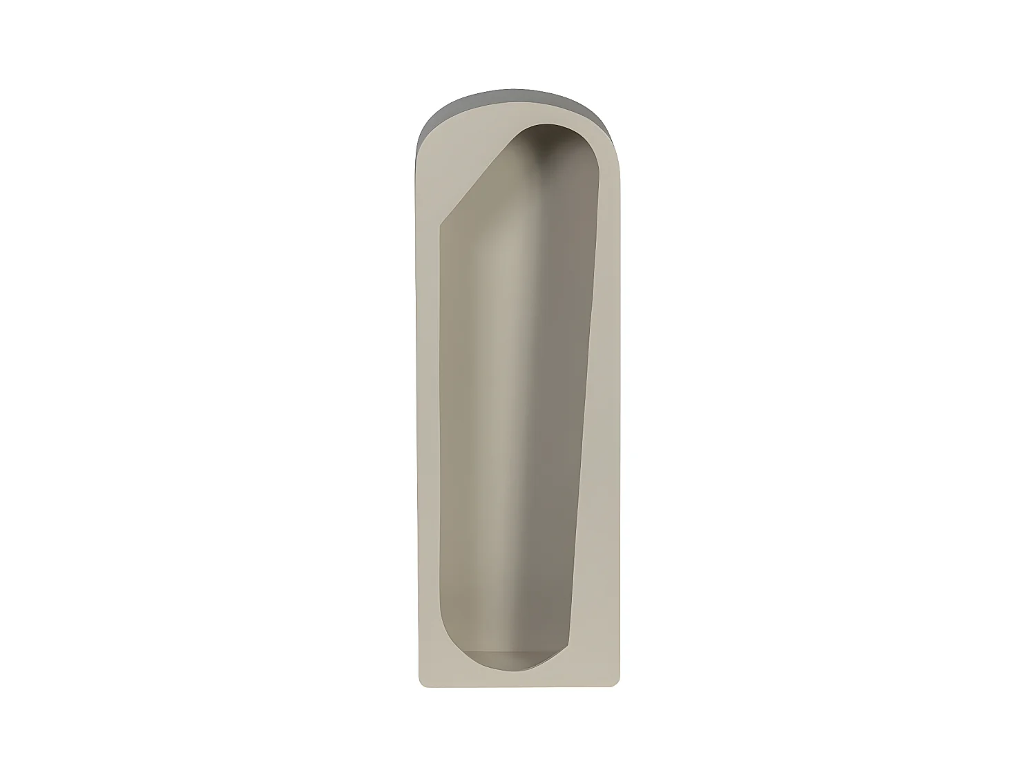 Noam - Étagère murale en bois L24xH70cm - Beige