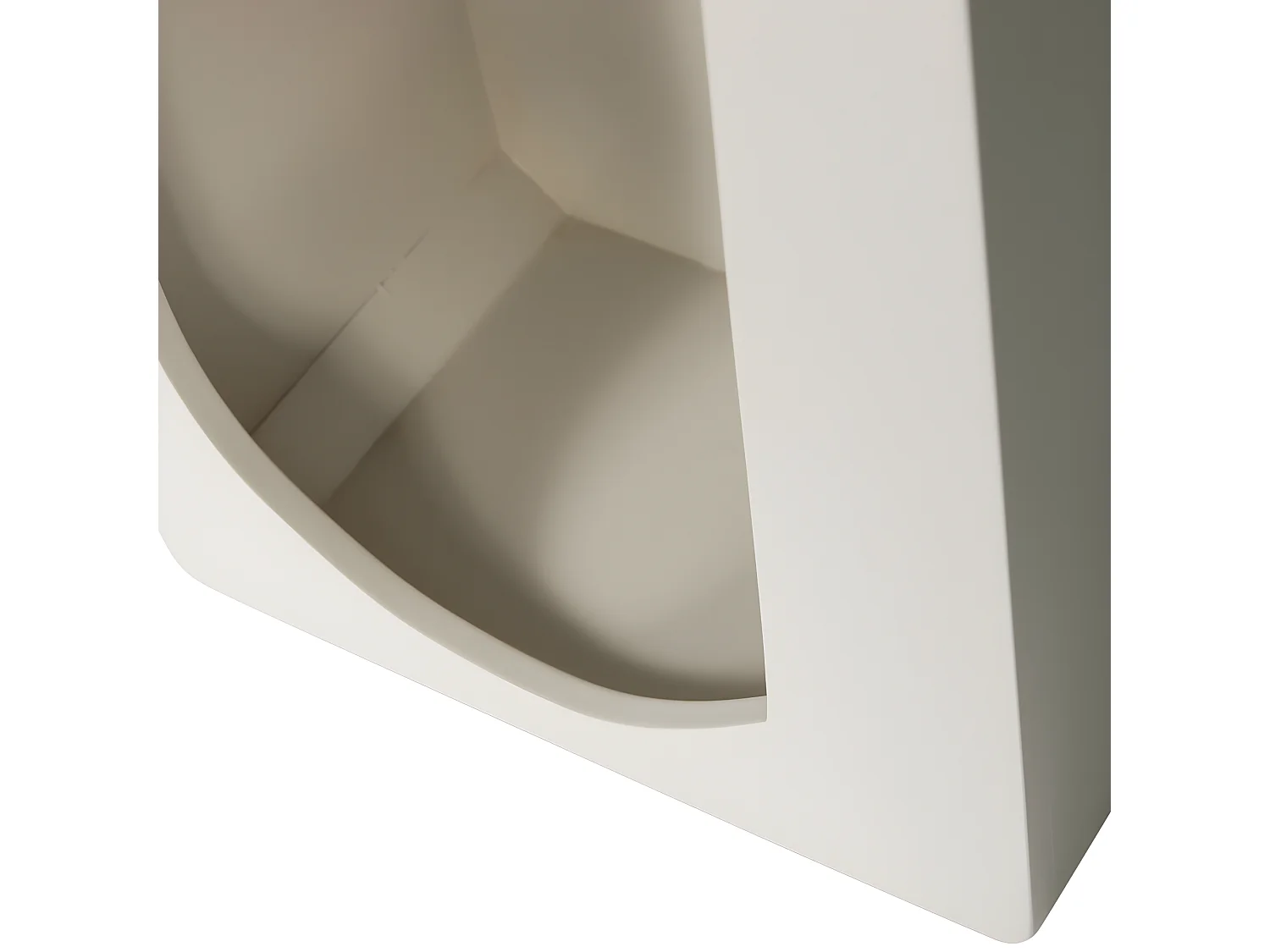 Noam - Étagère murale en bois L24xH70cm - Beige