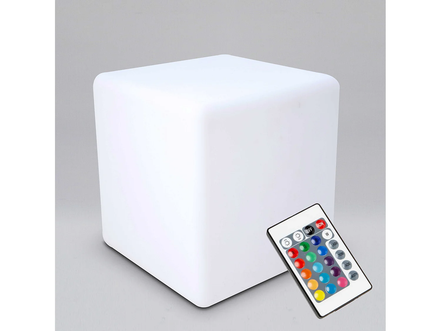 Cube led lumineux 30 cm