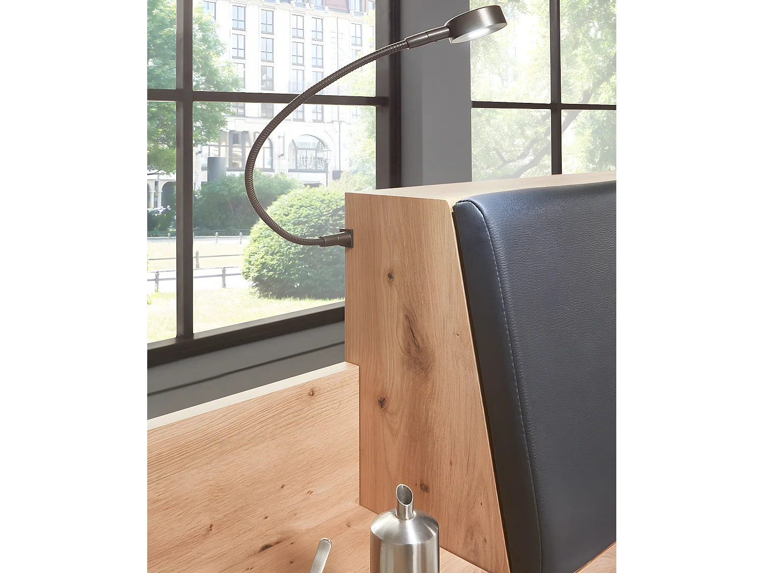 Chambre à coucher complète adulte (lit 180x200 cm King Size + 2 chevets + armoire + 2 tiroirs lit)