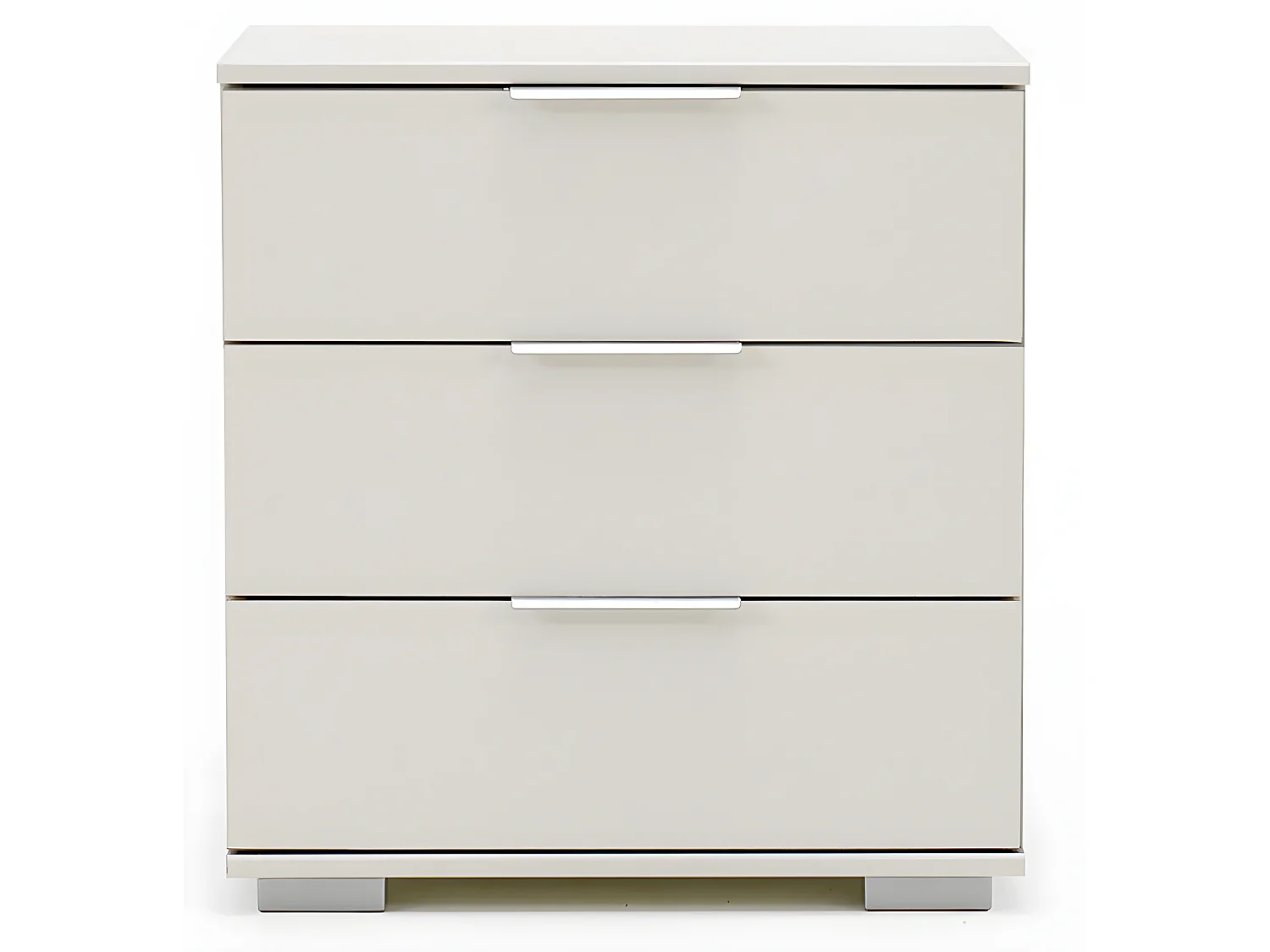 Chambre à coucher complète enfant (lit 90x200cm + tiroir + chevet + armoire) coloris blanc