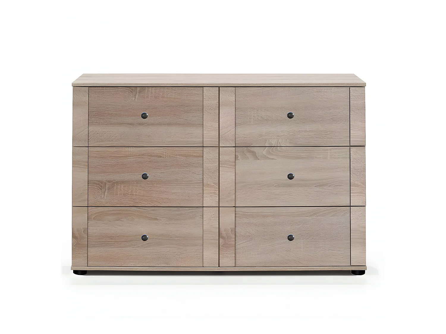 Chambre adulte en panneaux de particules blanc - 180 X 200 cm