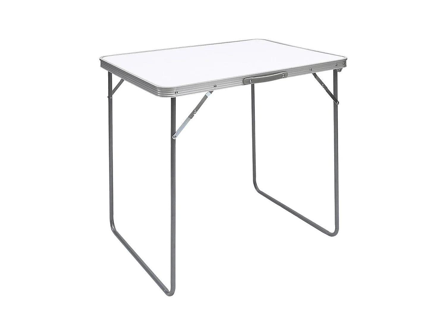 CAMPANI - Table Pliante de Plein Air Plateau Blanc