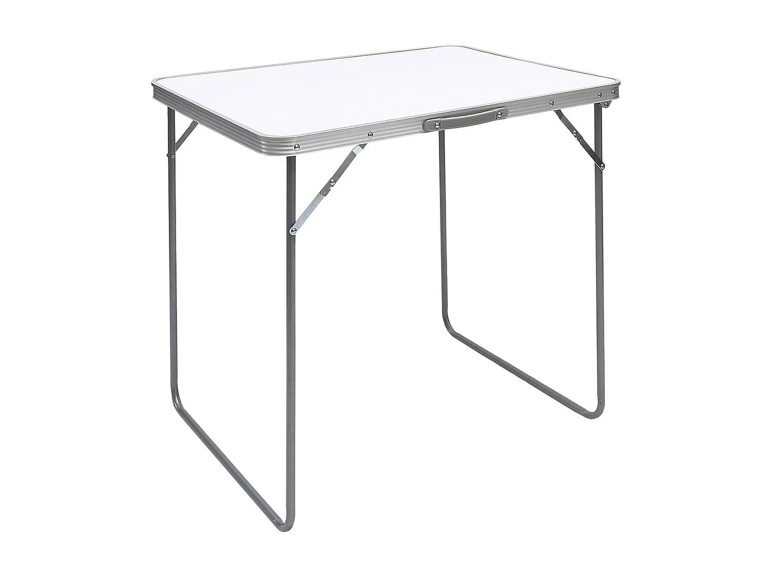 CAMPANI - Table Pliante de Plein Air Plateau Blanc