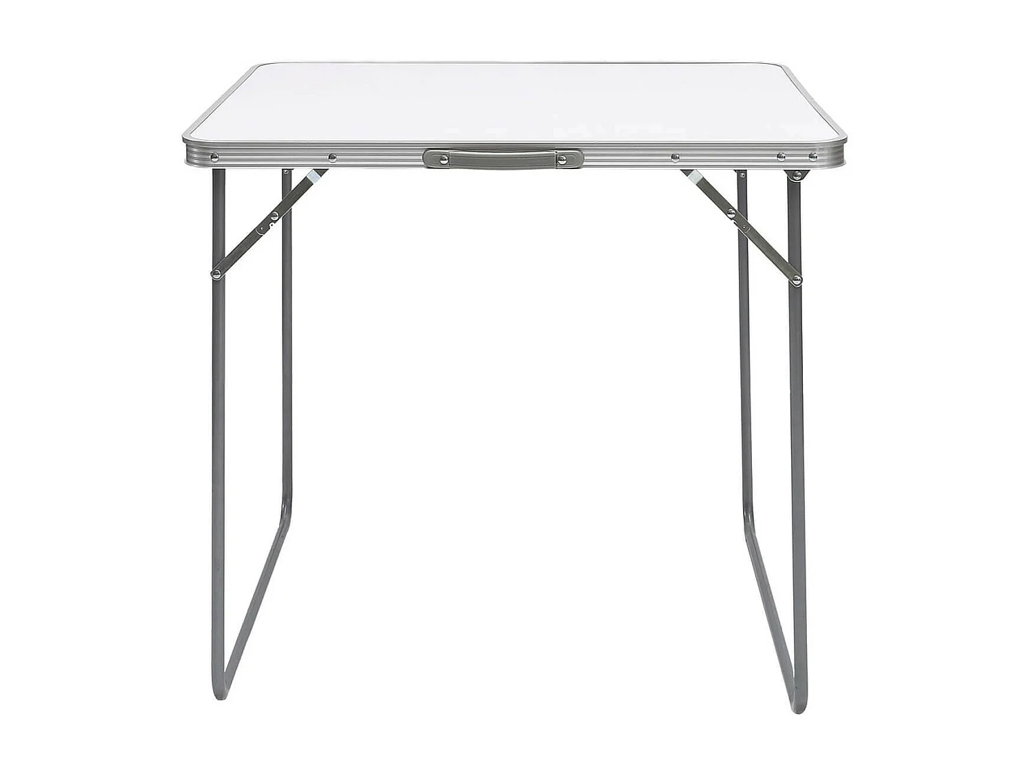 CAMPANI - Table Pliante de Plein Air Plateau Blanc